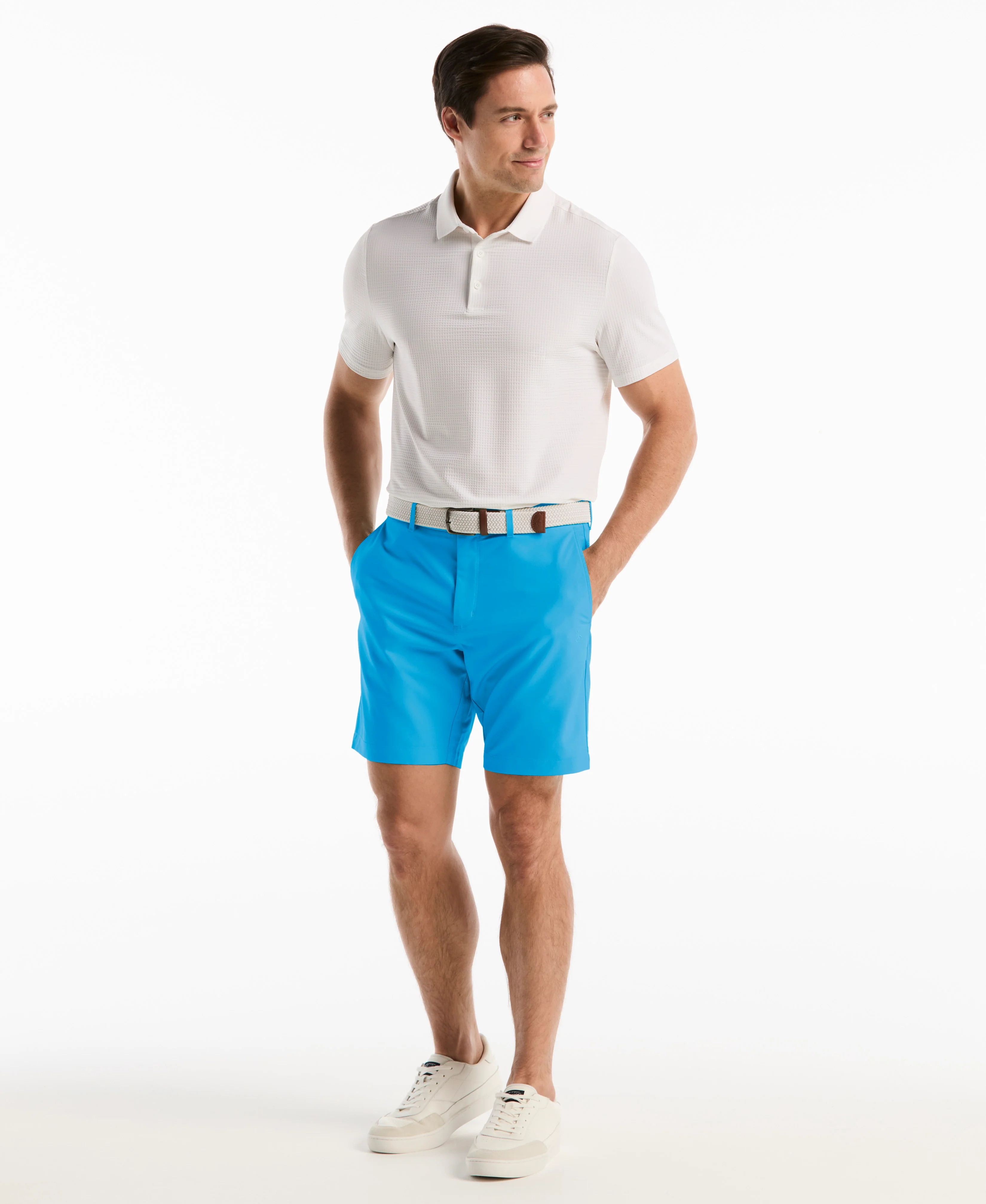 8" Technical Flat Front Golf Short - Image 17