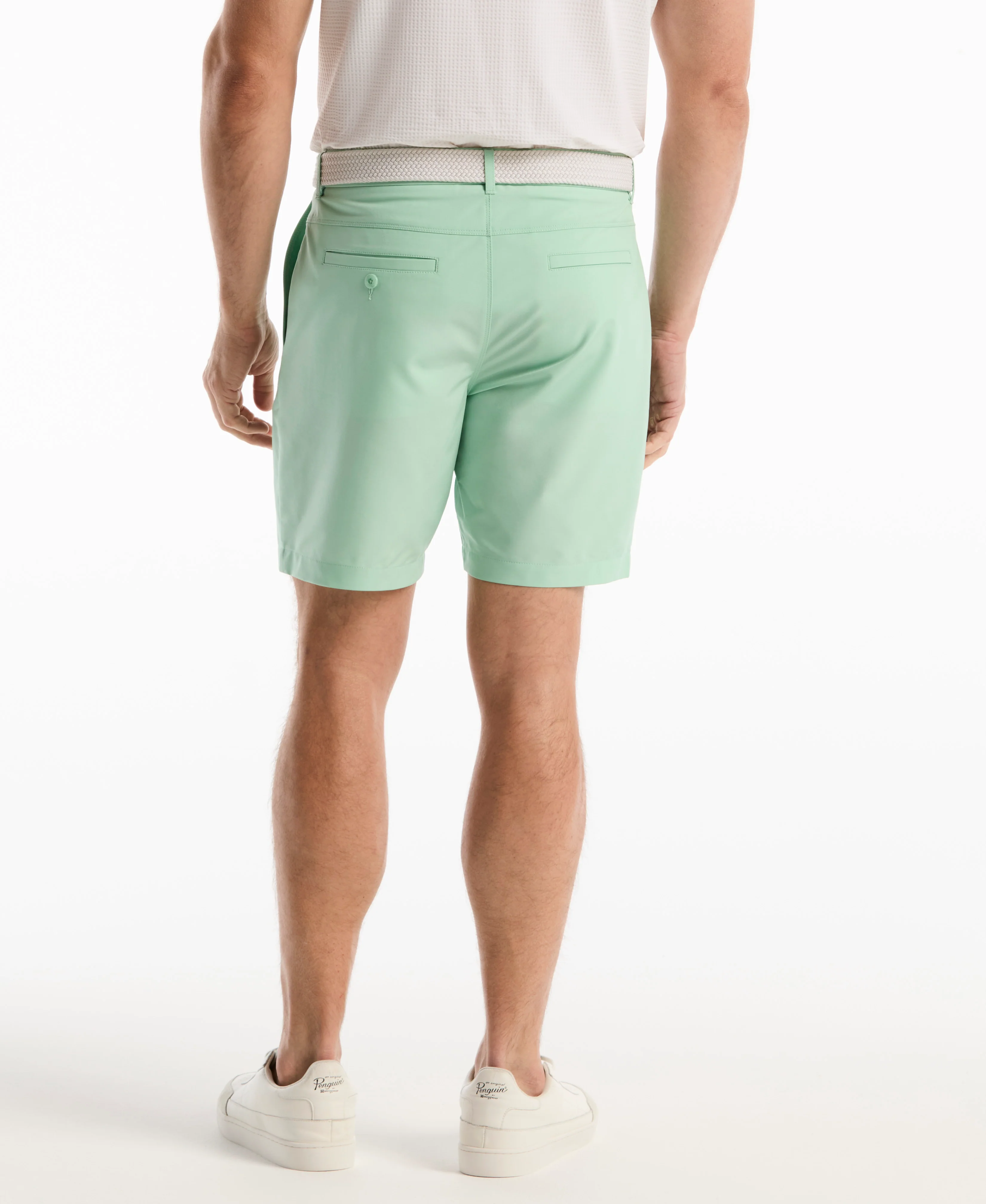 8" Technical Flat Front Golf Short - Image 22