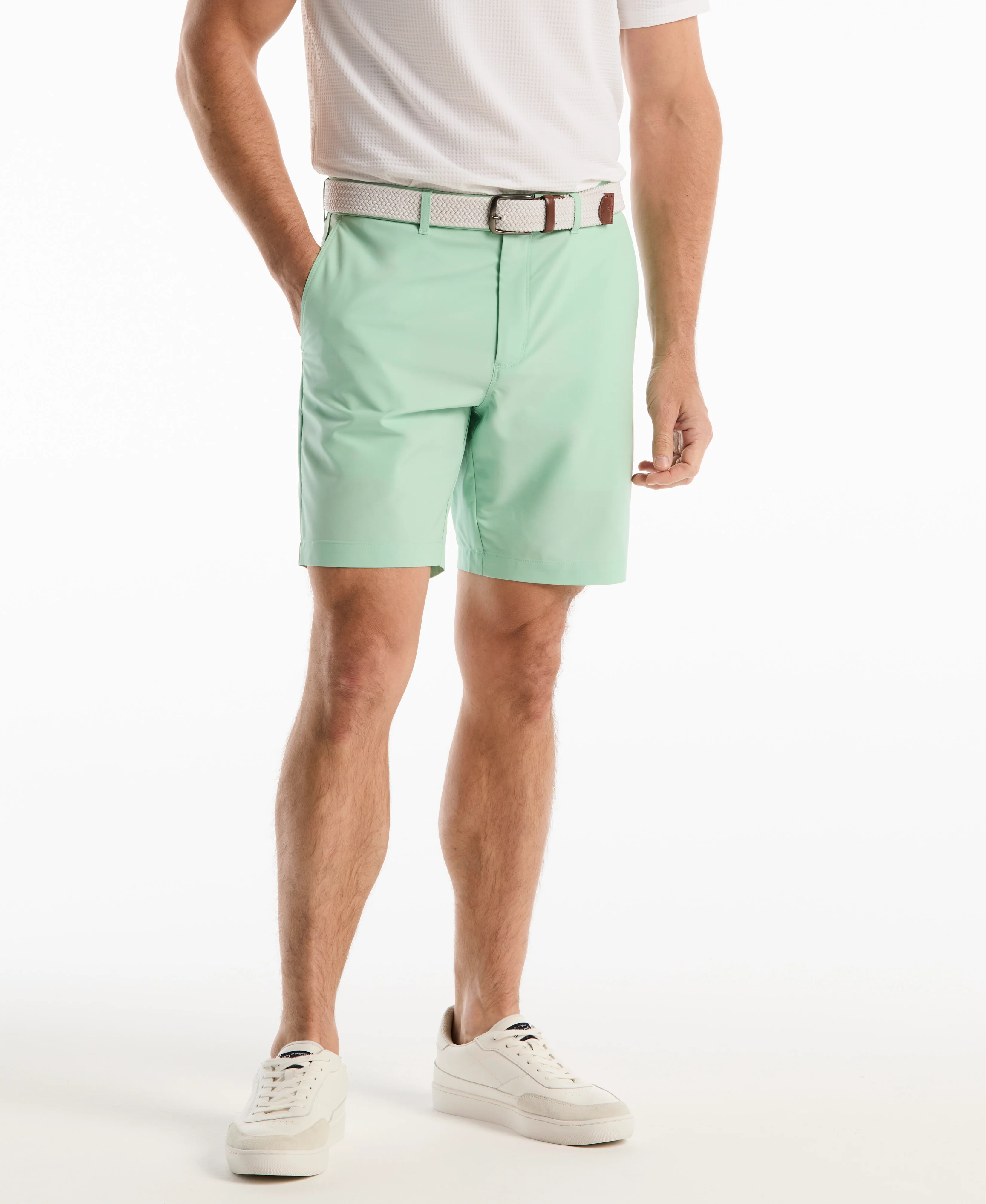 8" Technical Flat Front Golf Short - Image 23