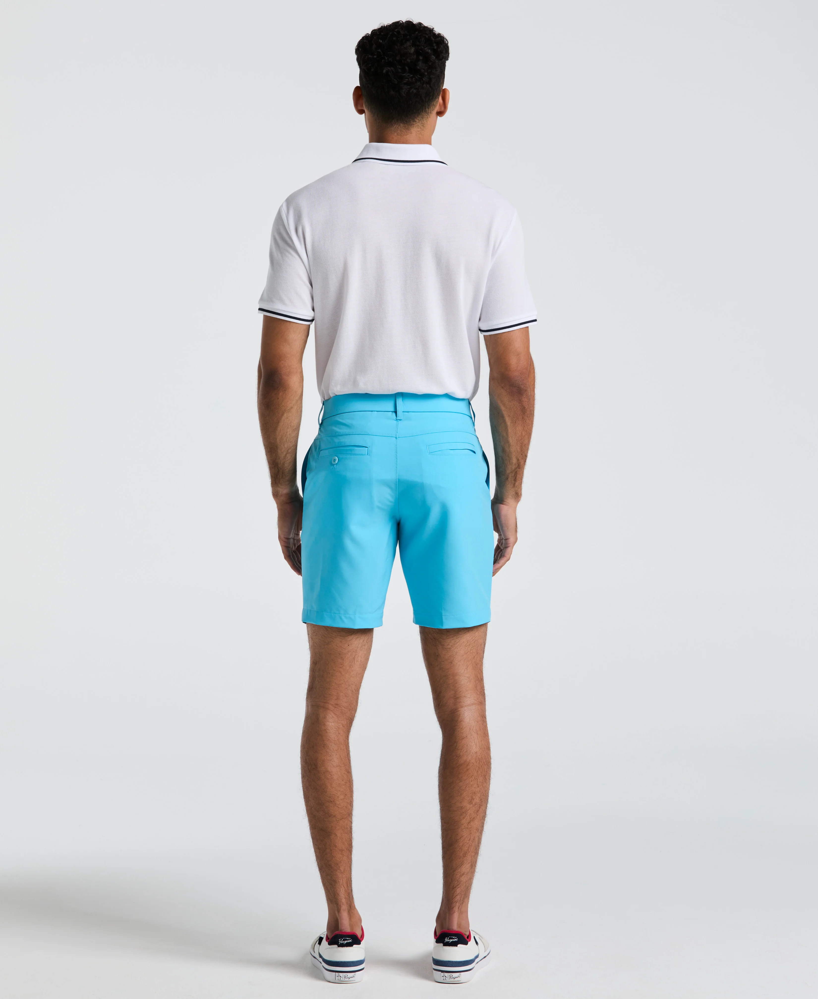 8" Technical Flat Front Golf Short - Image 26