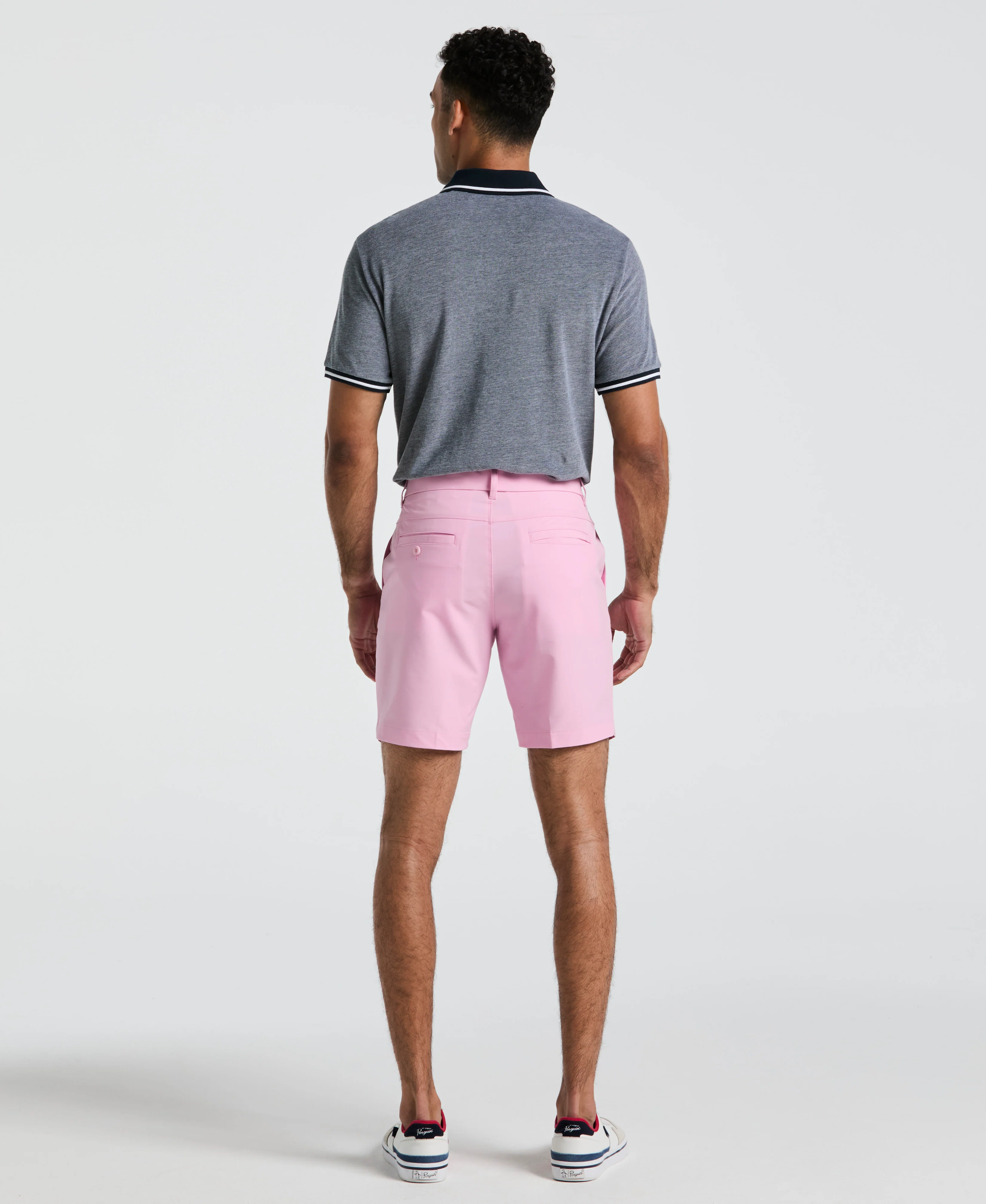 8" Technical Flat Front Golf Short - Image 32