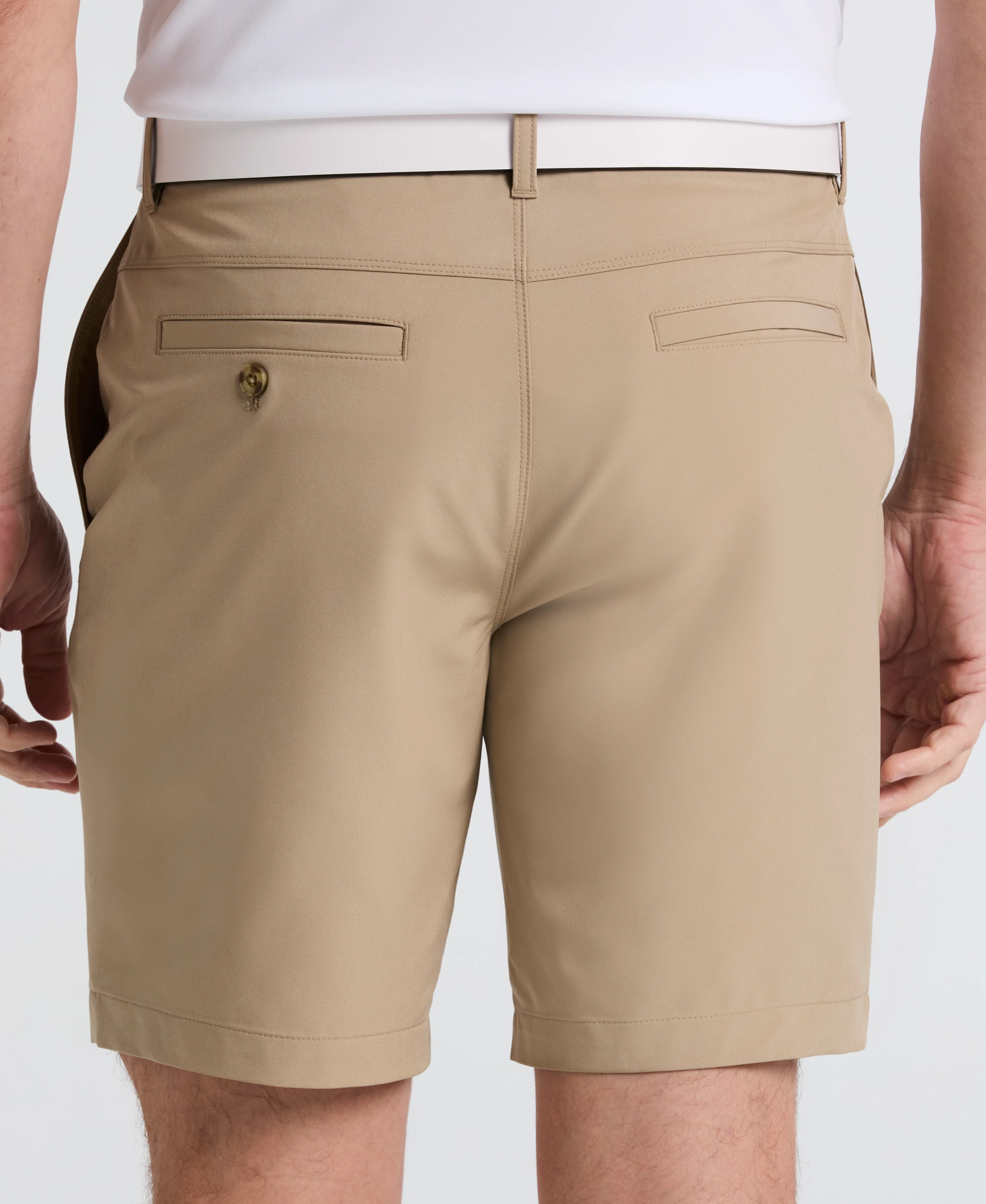 8" Technical Flat Front Golf Short - Image 4