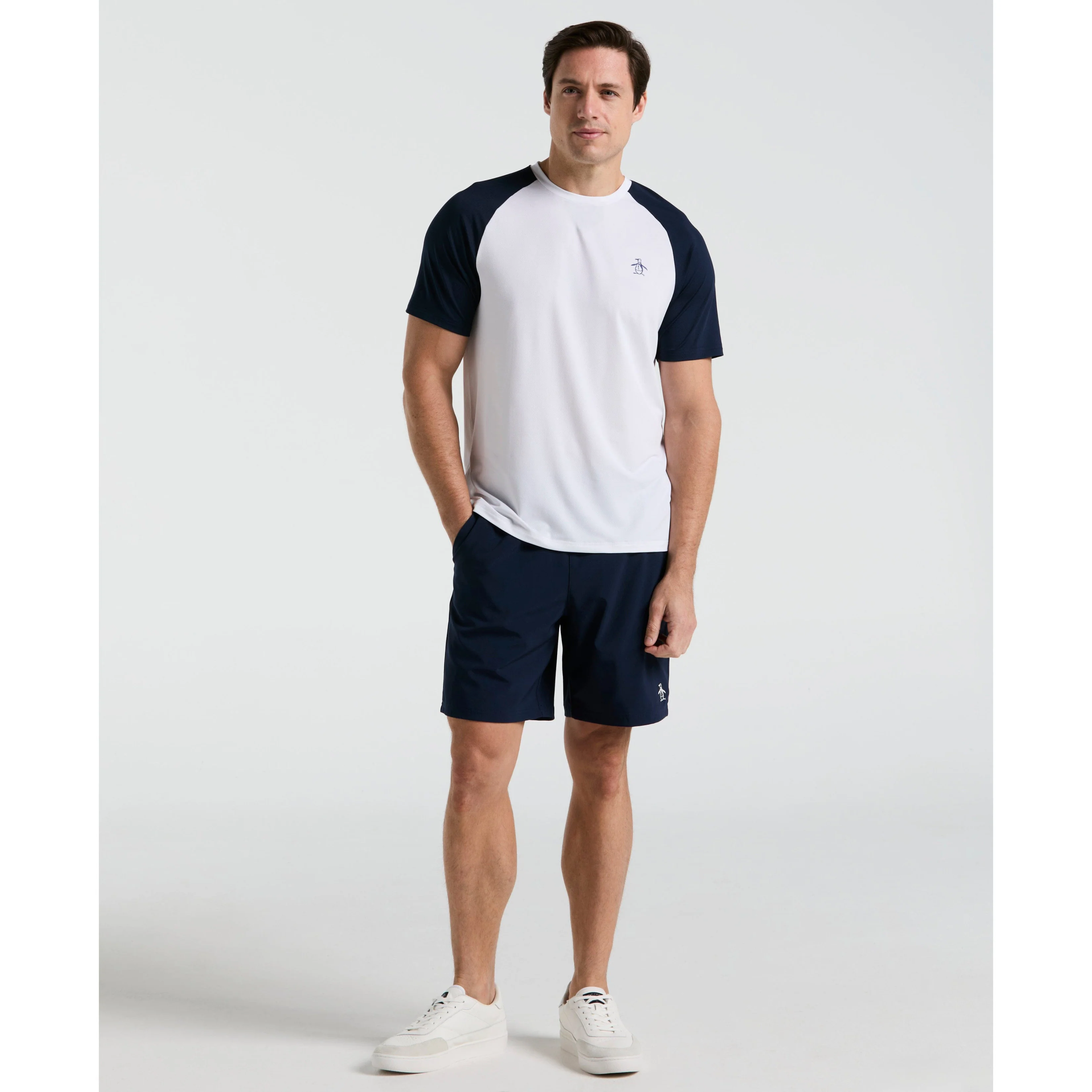 Core Blocked Performance Tennis Tee - Image 4