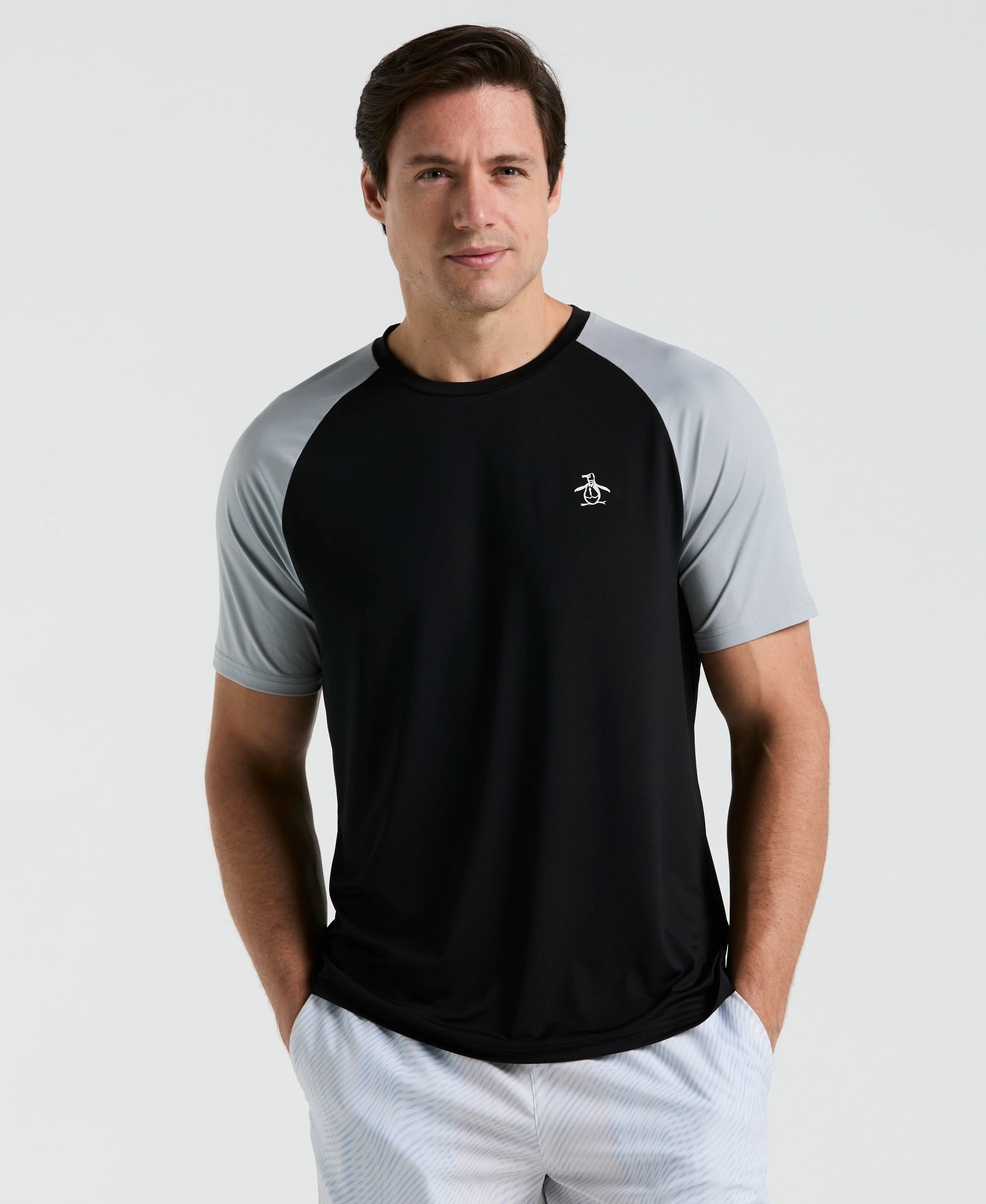 Core Blocked Performance Tennis Tee - Image 5