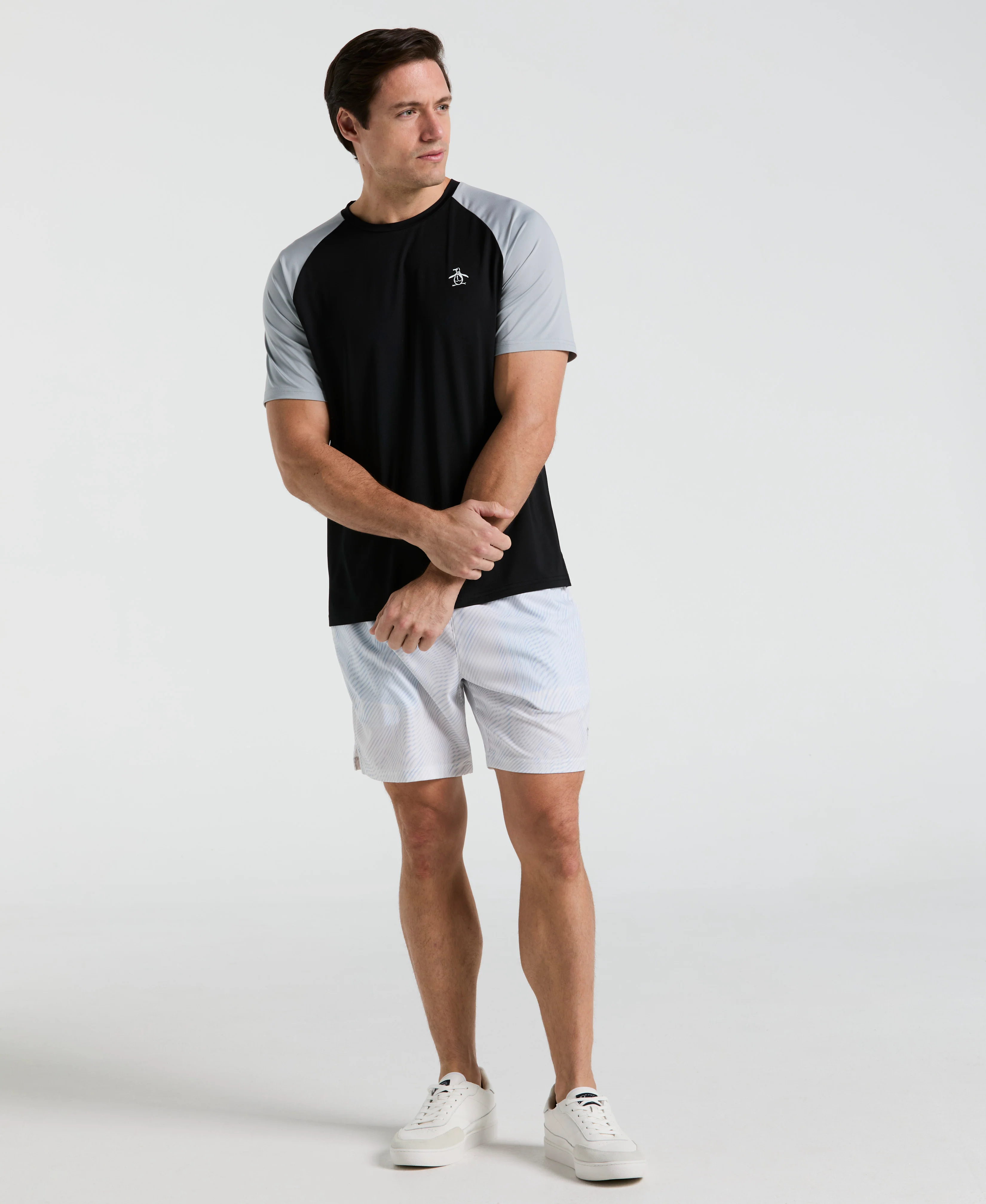 Core Blocked Performance Tennis Tee - Image 8