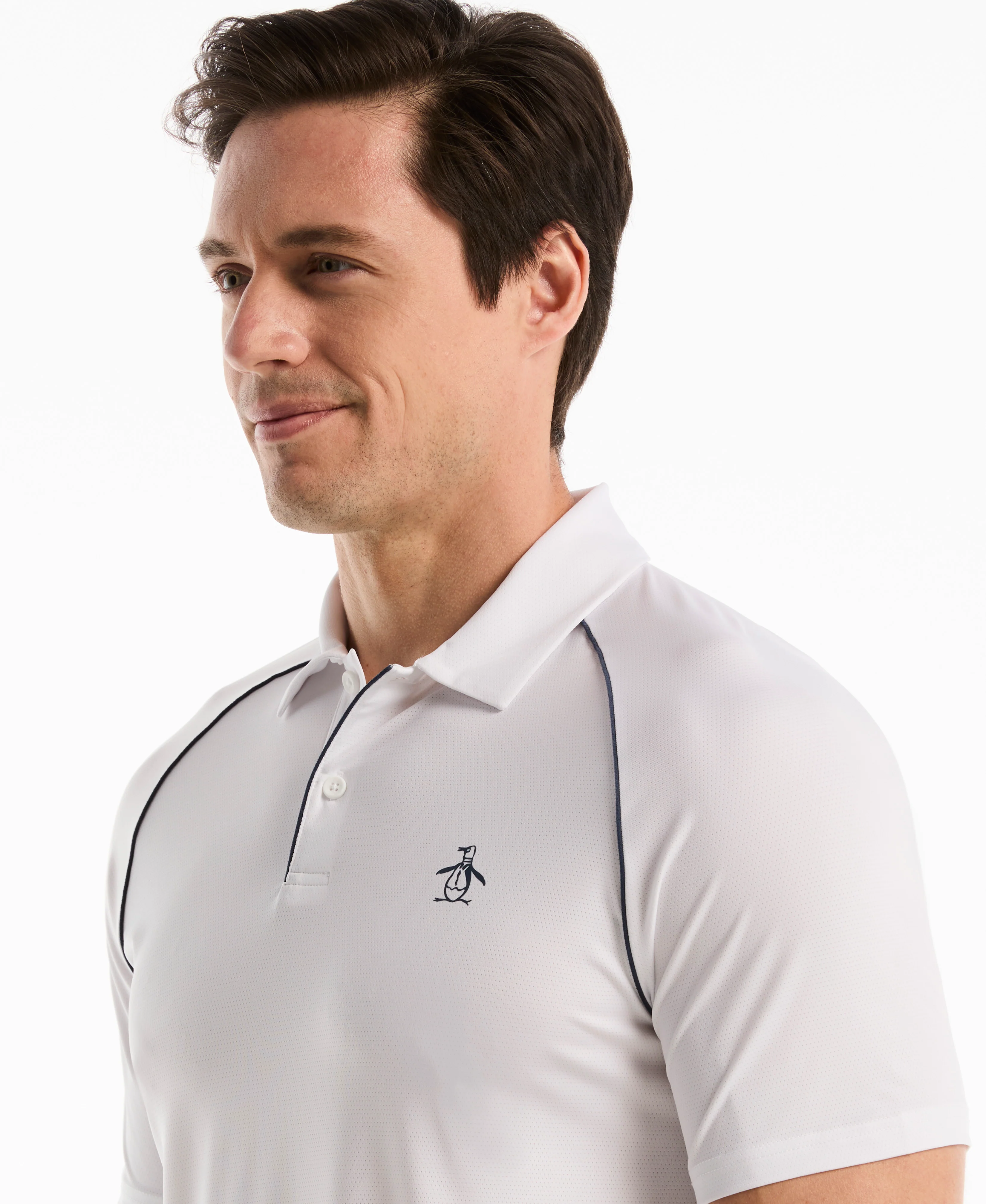 Core Performance Piped Tennis Polo - Image 3