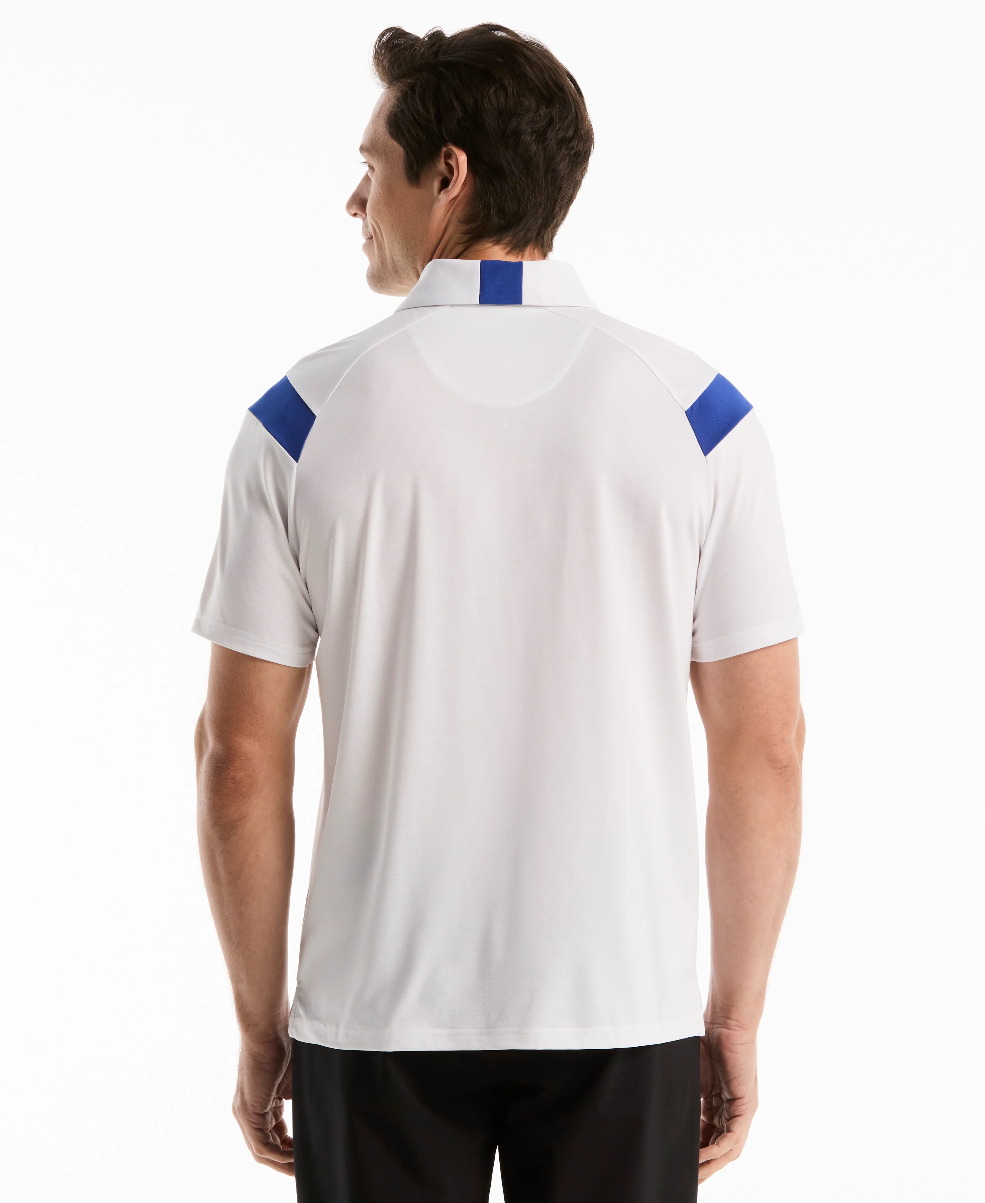 Raglan Stripe Tennis Polo - Image 2