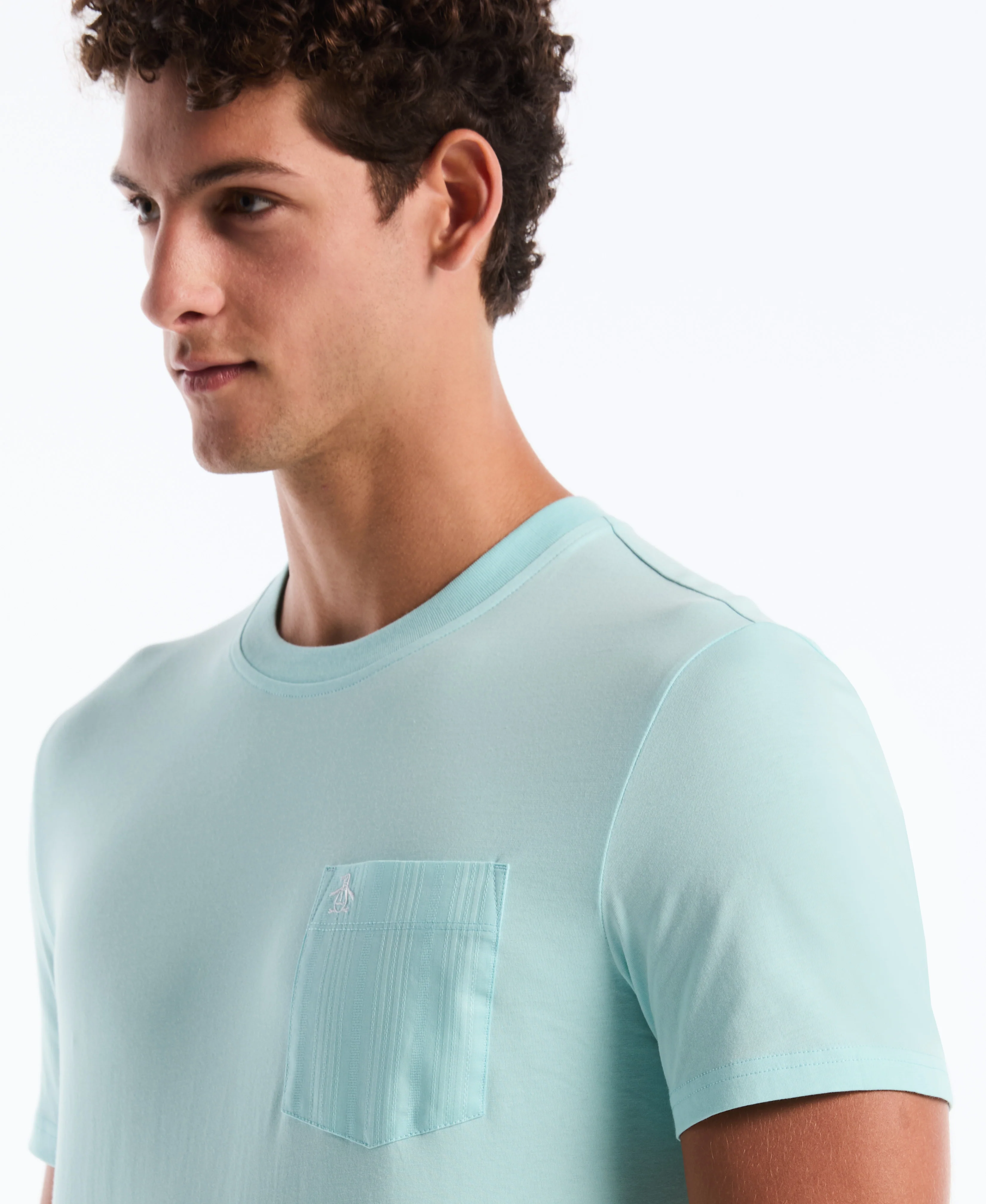 Striped Pocket Jersey Tee - Image 3
