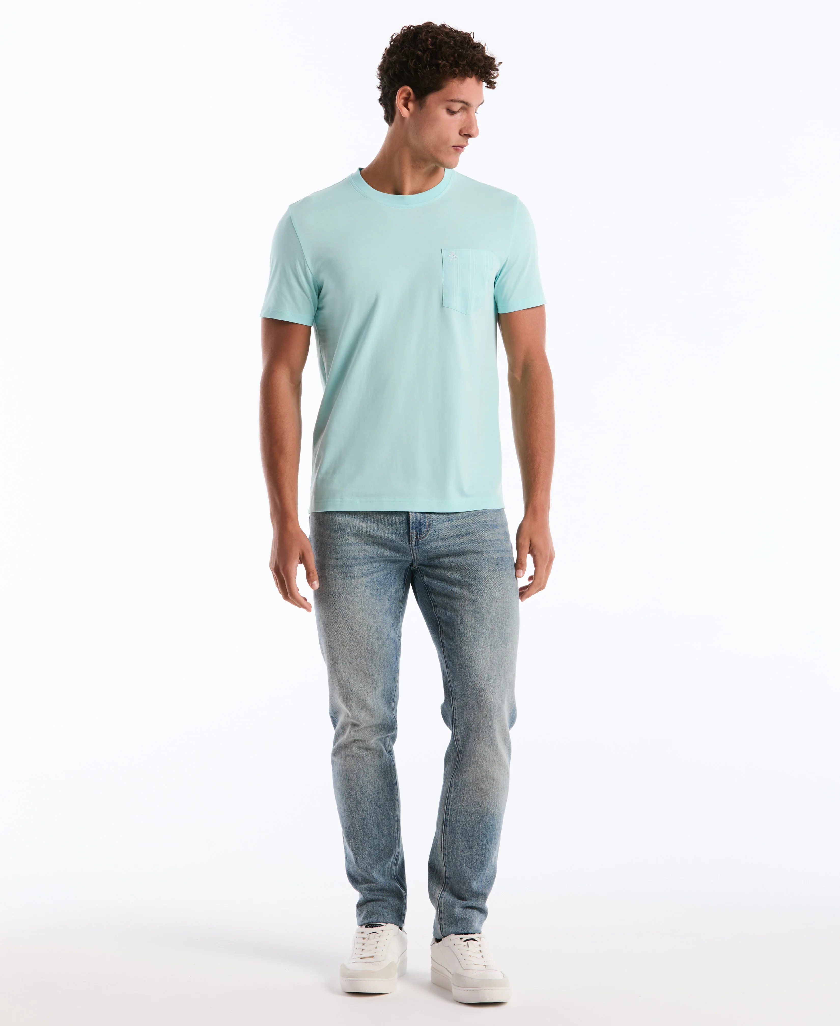 Striped Pocket Jersey Tee - Image 4