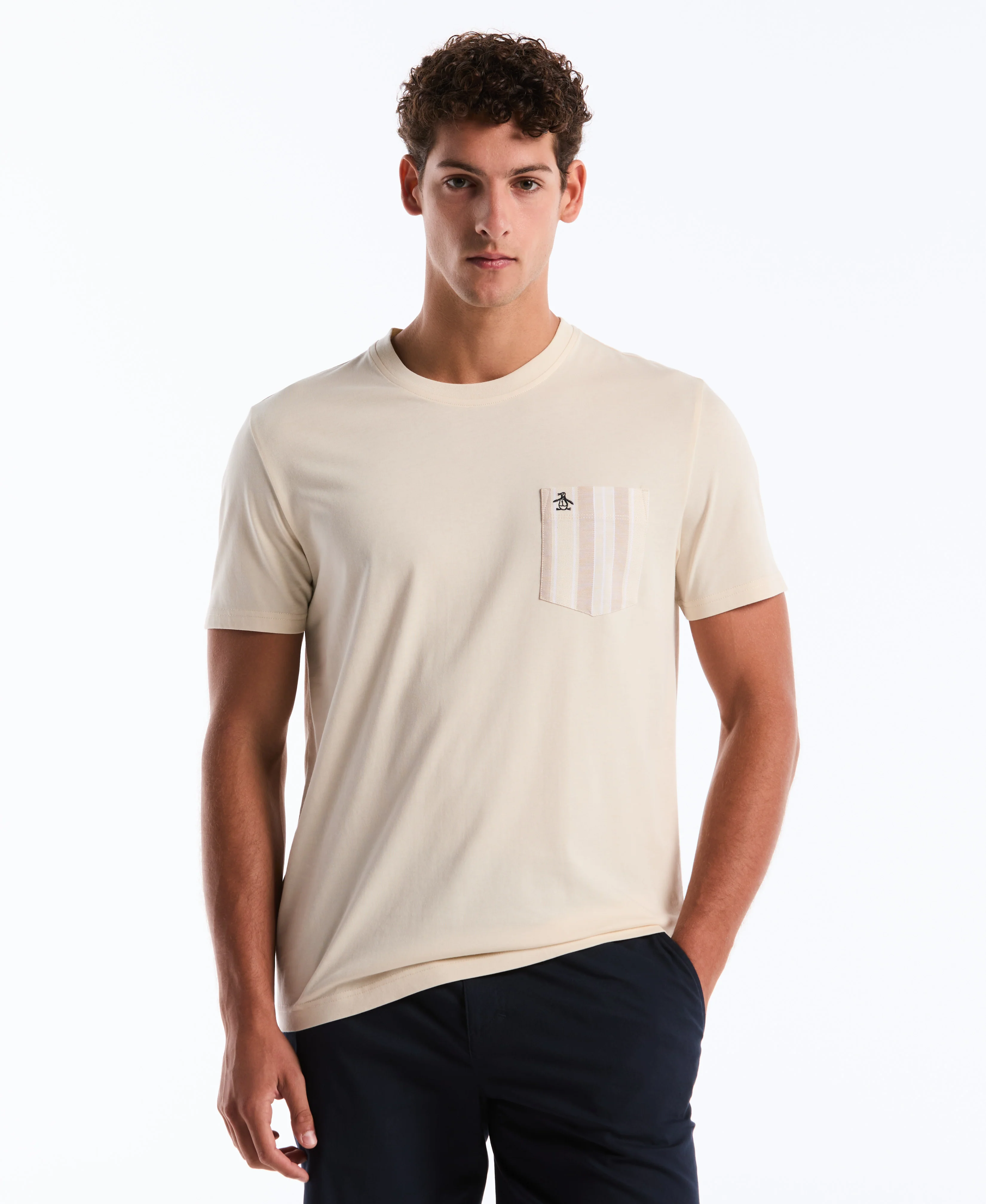 Striped Pocket Jersey Tee - Image 5