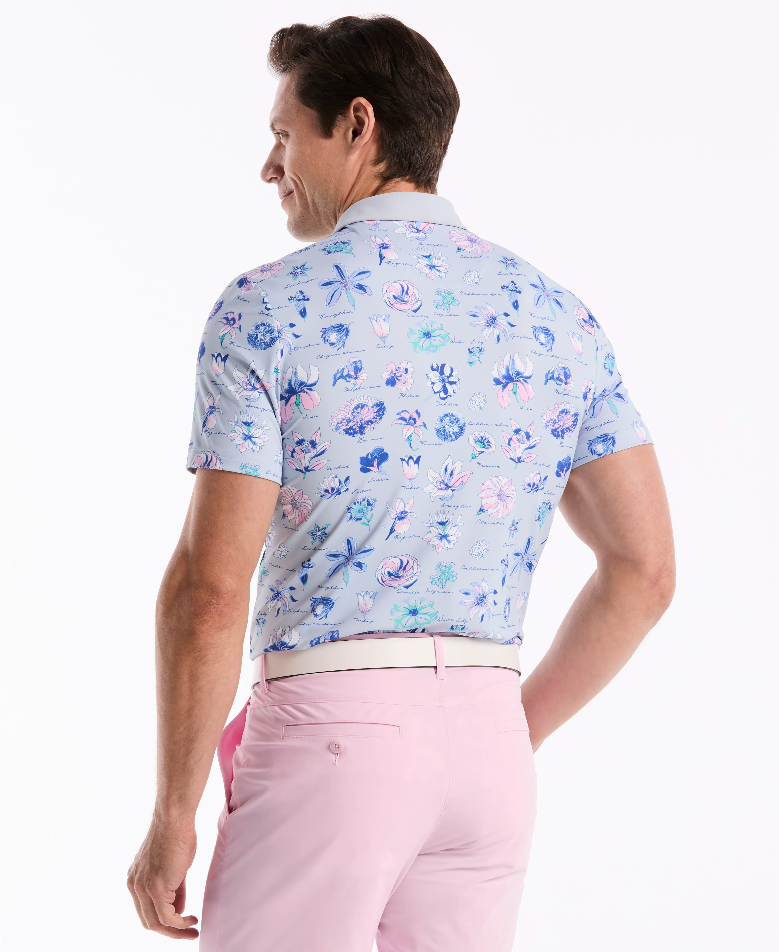 Pete's Watercolor Study Golf Polo - Image 2
