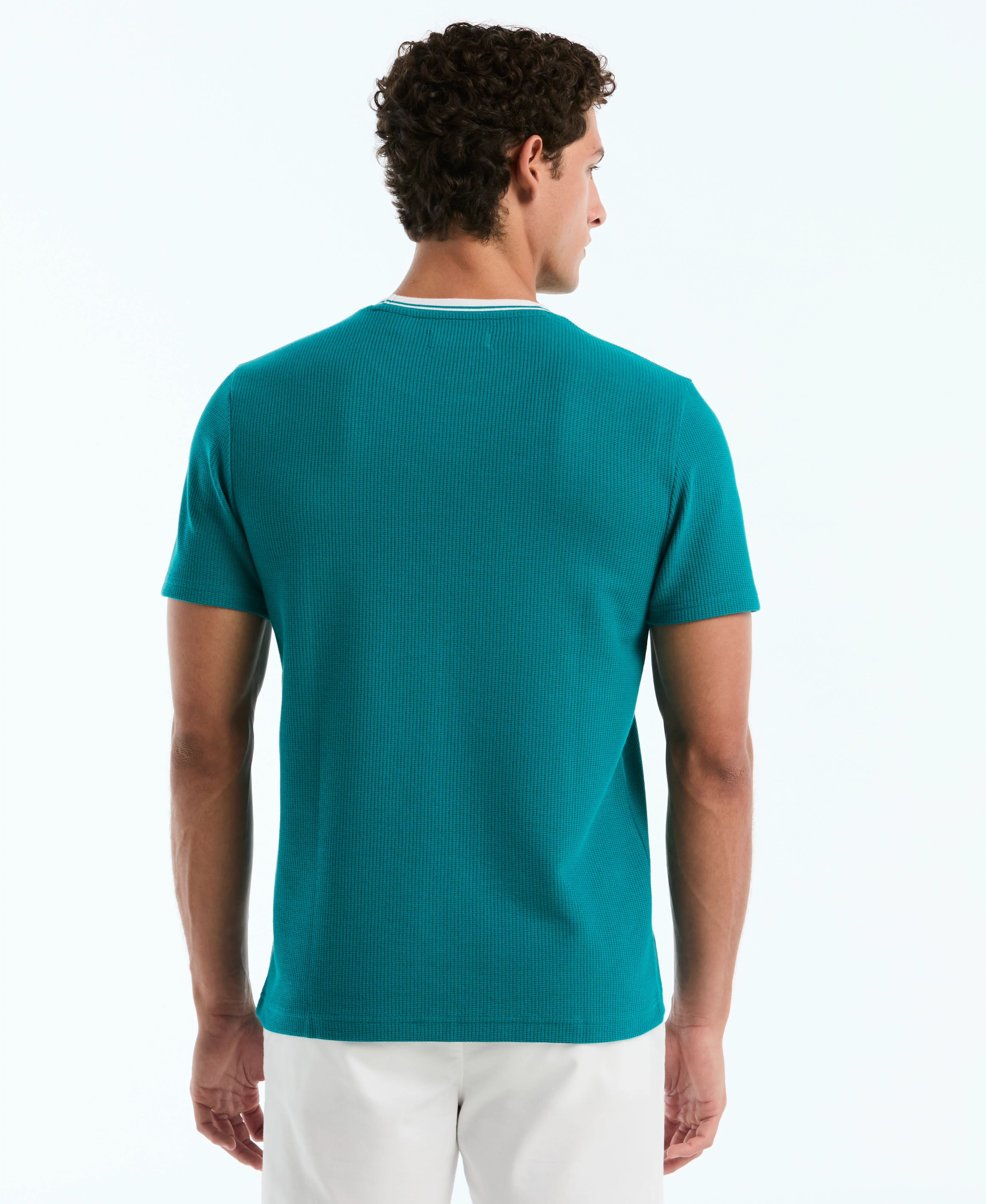 Textured Ringer Tee - Image 2