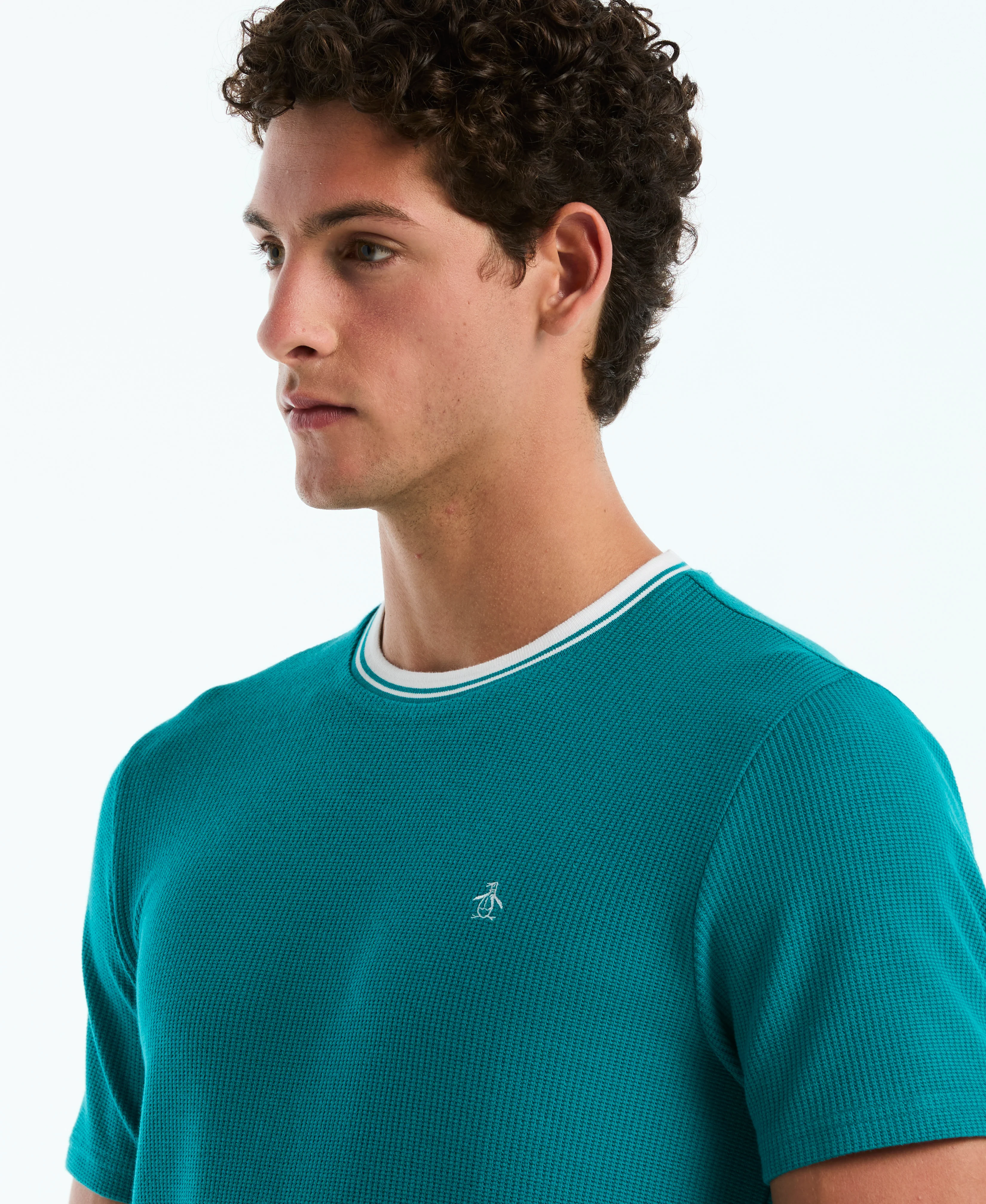 Textured Ringer Tee - Image 3