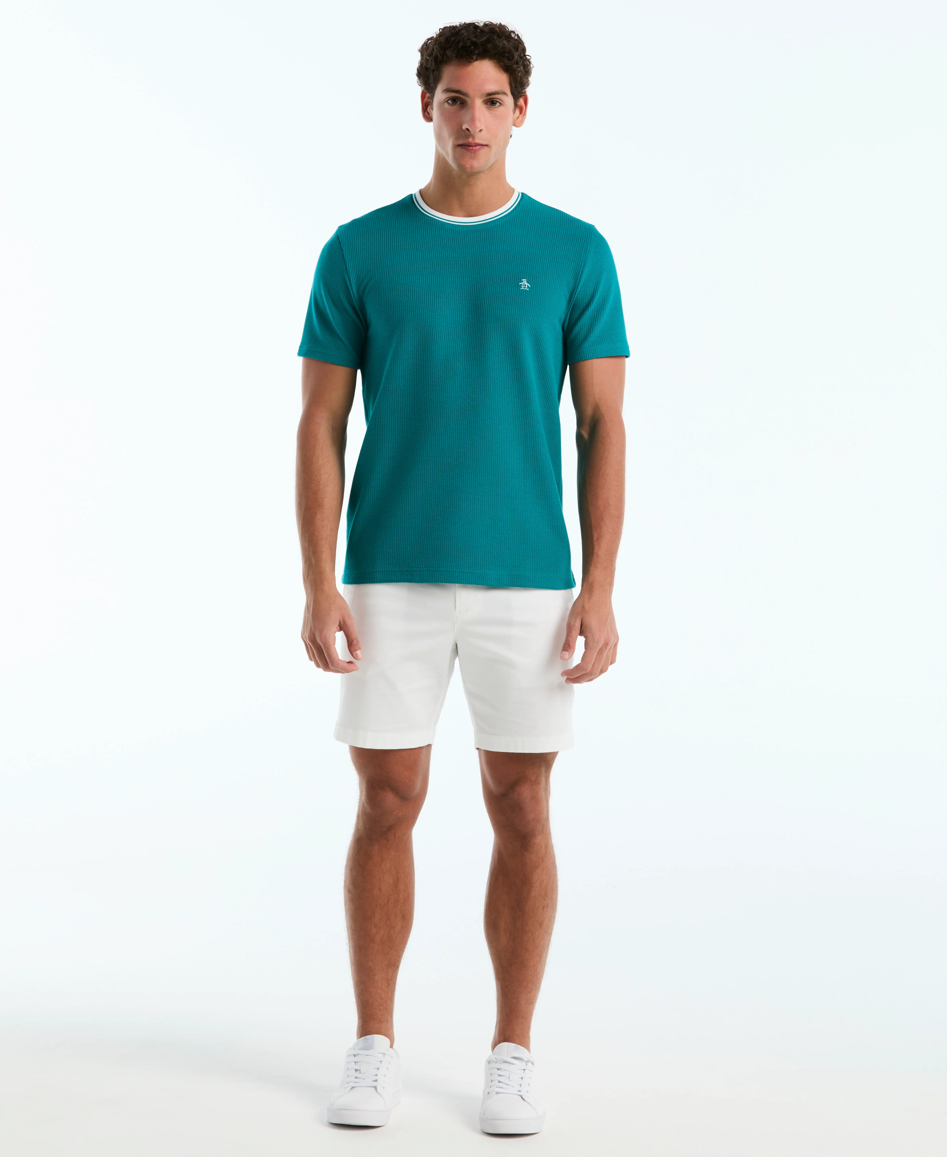 Textured Ringer Tee - Image 4