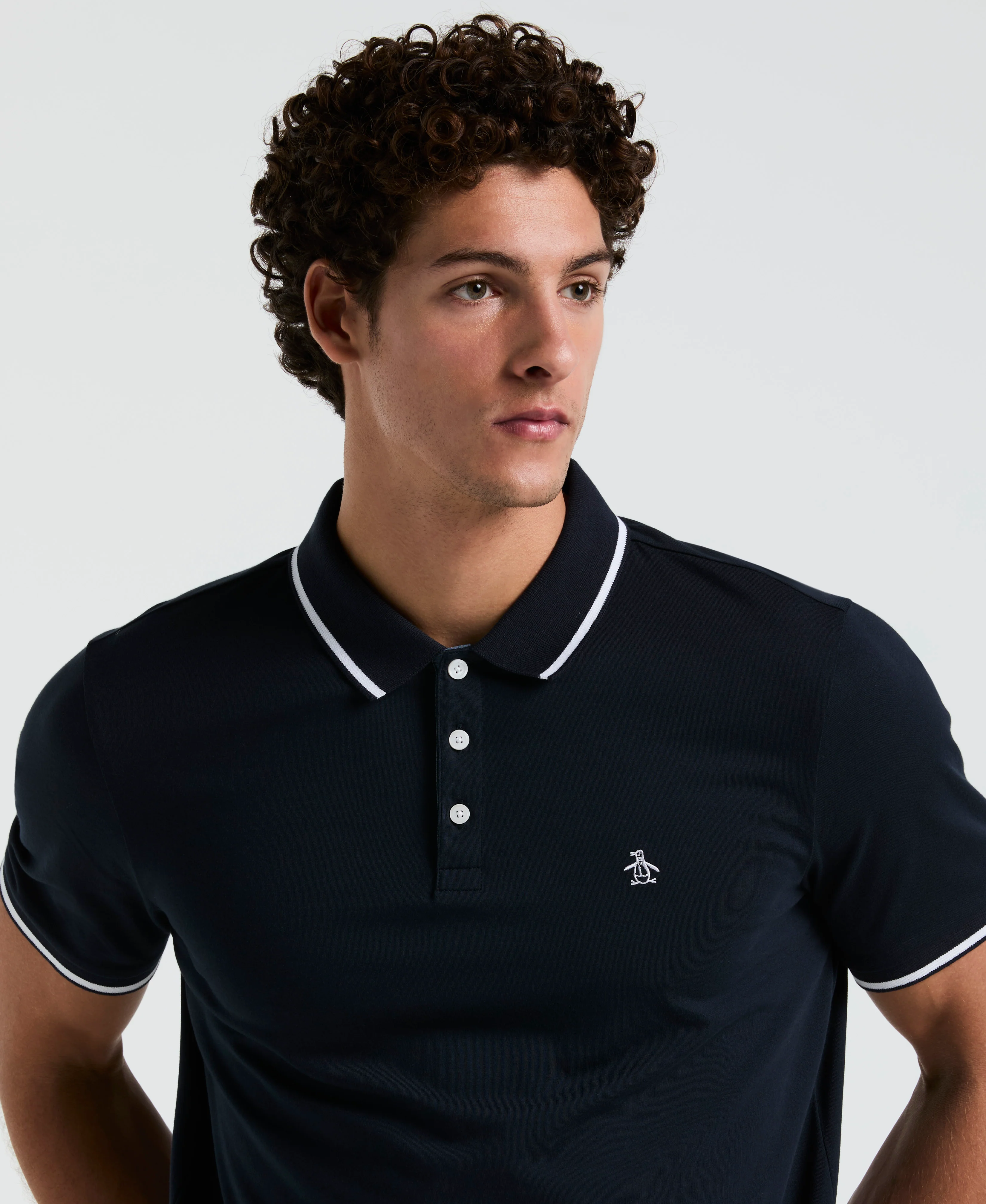 Tipped Jersey Polo - Image 23