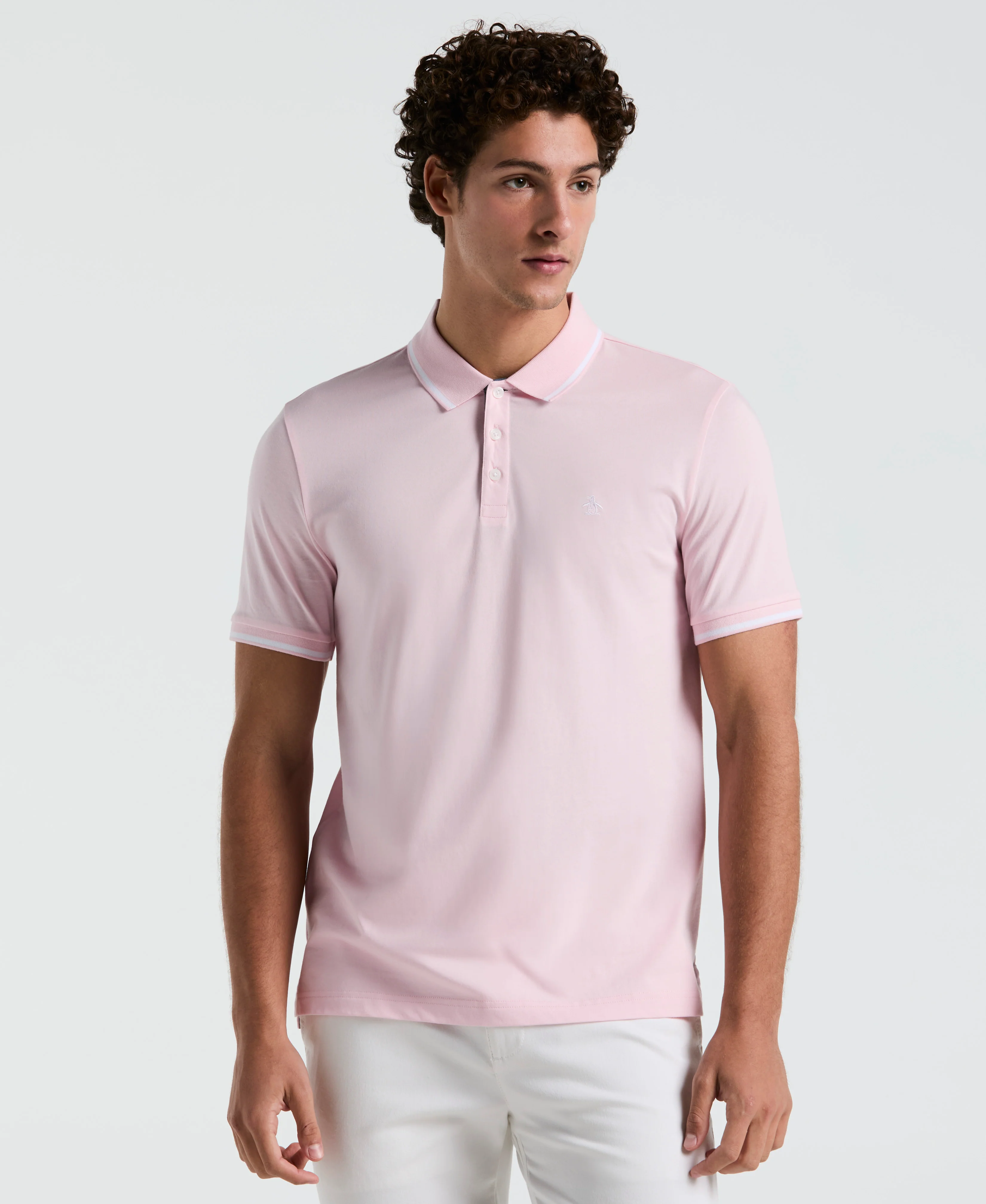Tipped Jersey Polo - Image 29