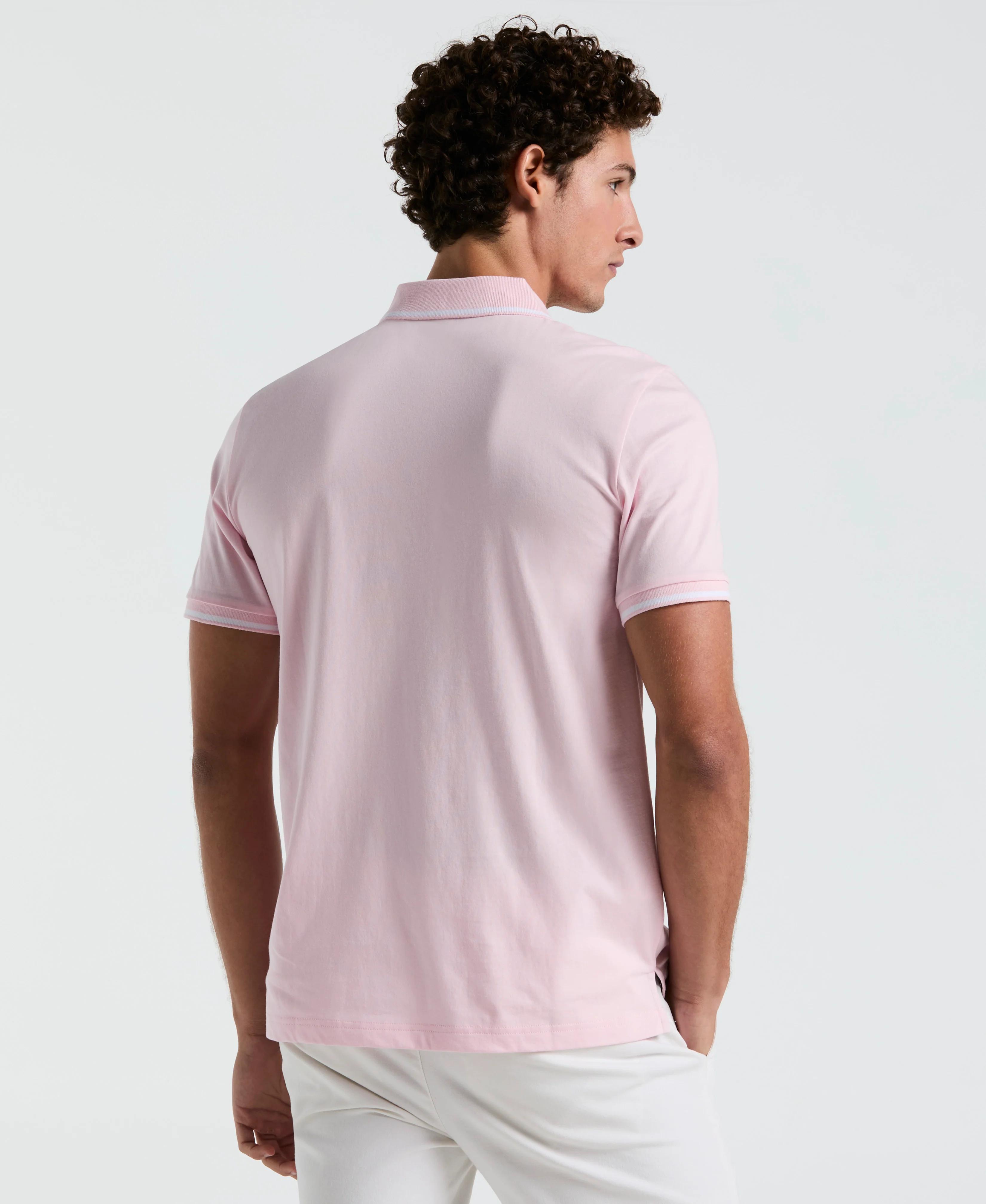 Tipped Jersey Polo - Image 30
