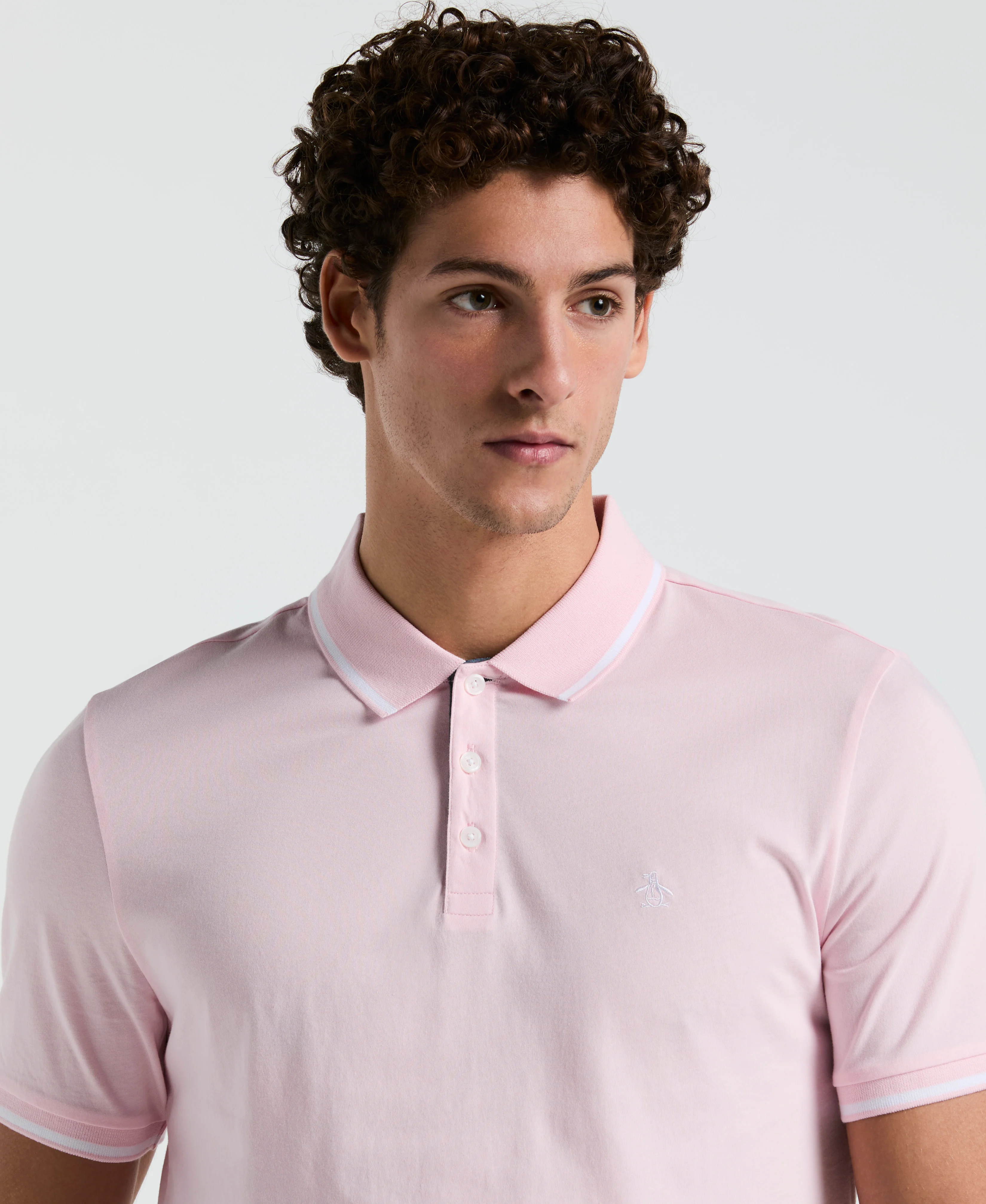 Tipped Jersey Polo - Image 31