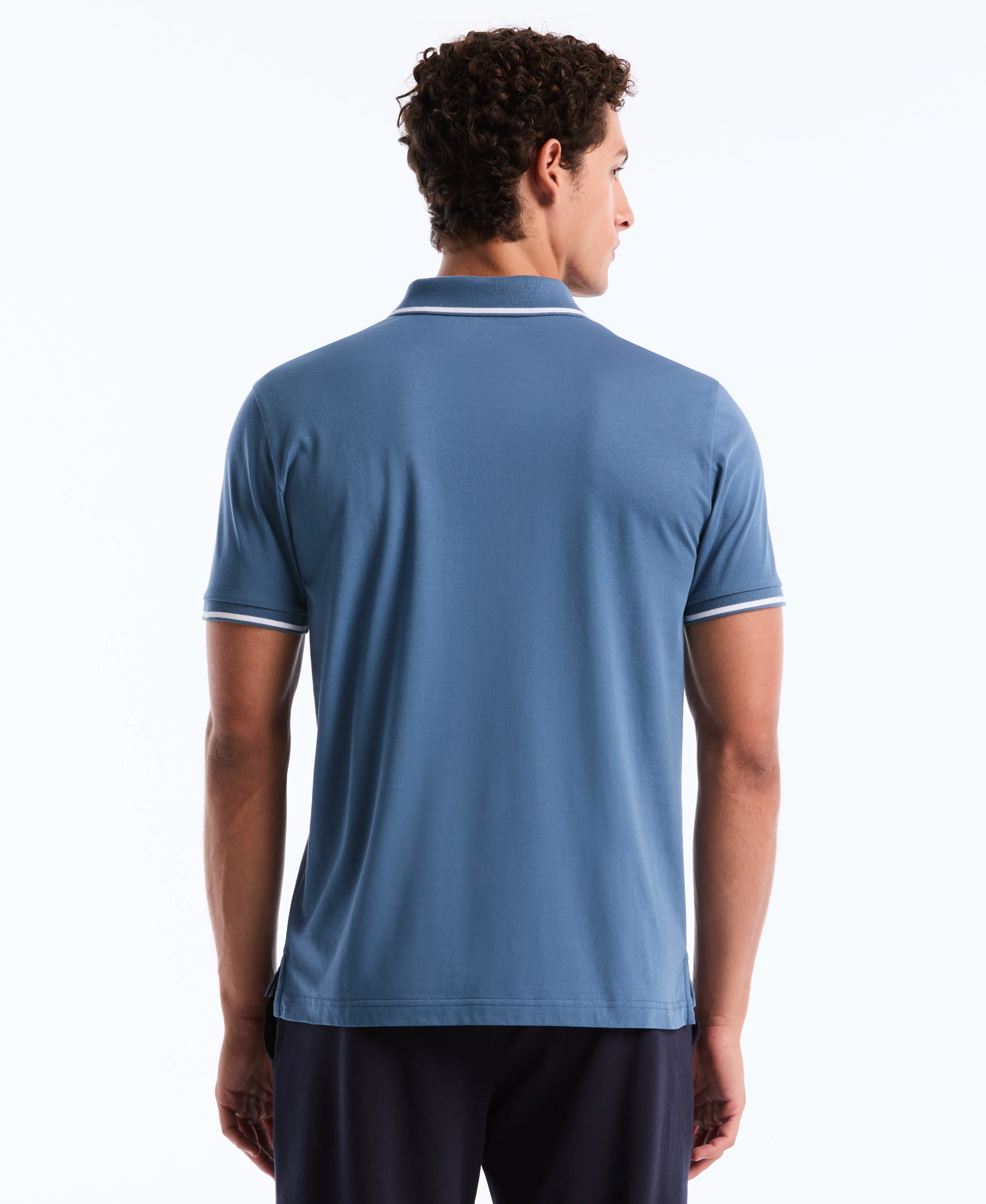Tipped Jersey Polo - Image 37
