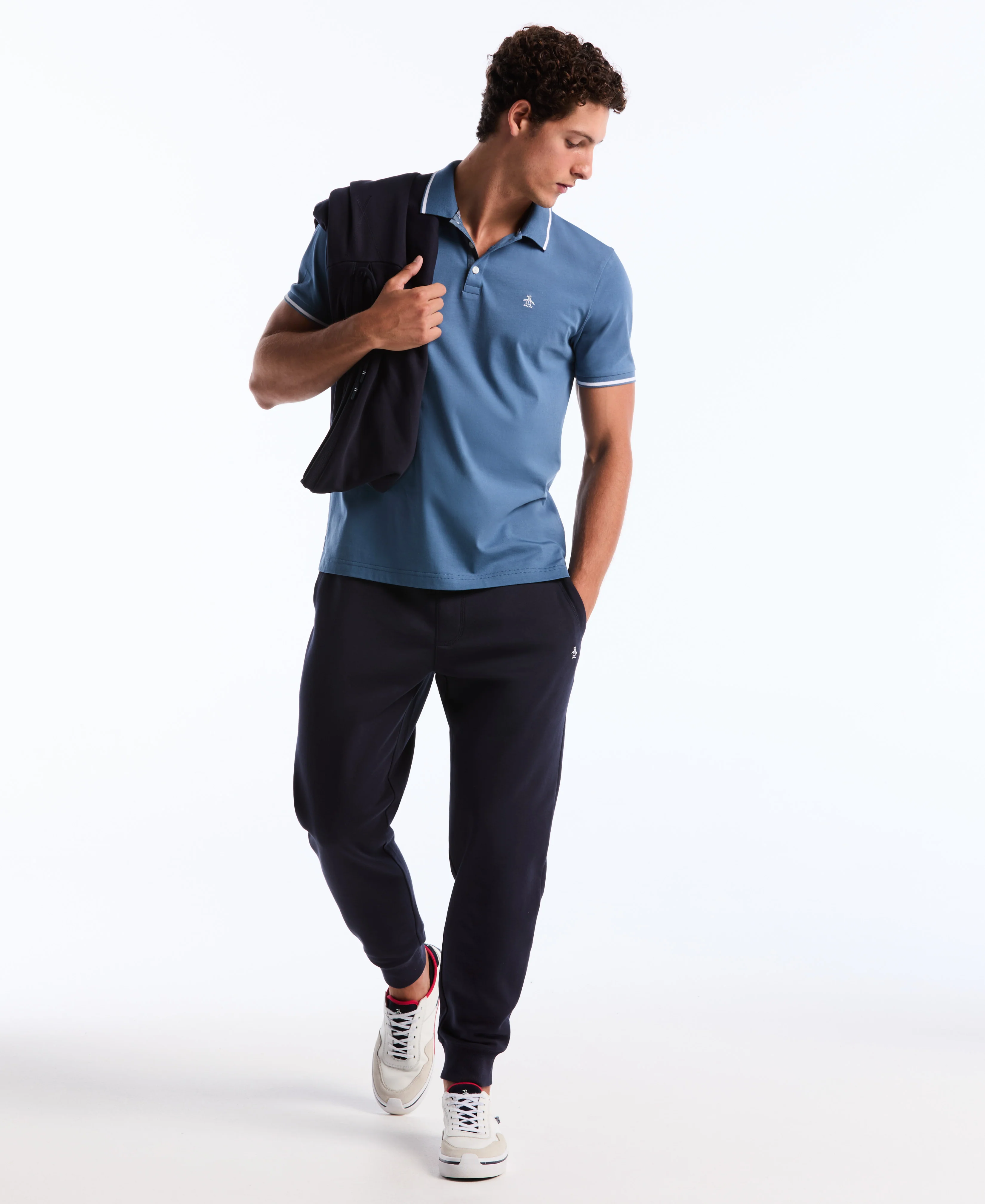 Tipped Jersey Polo - Image 39