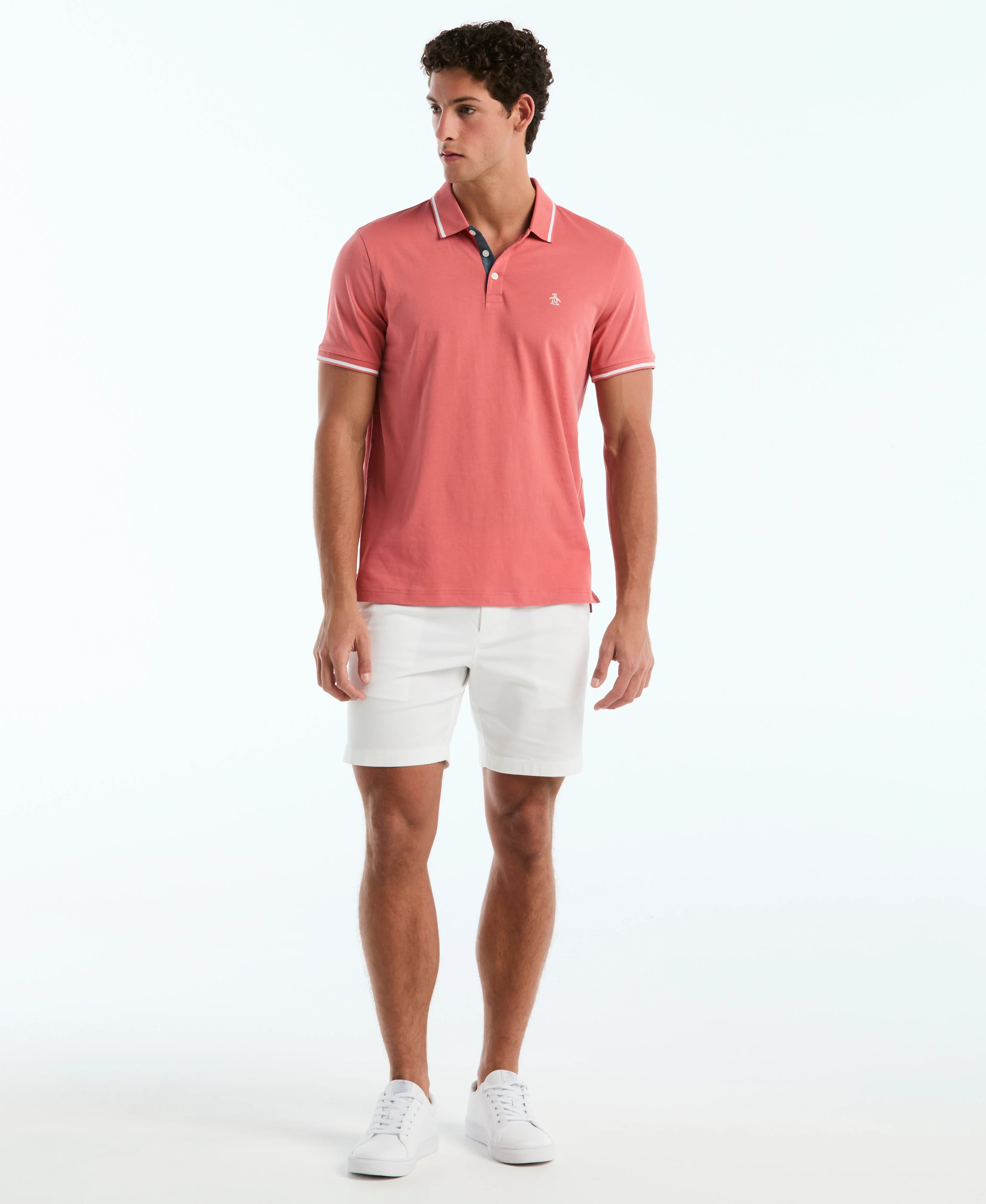 Tipped Jersey Polo - Image 4