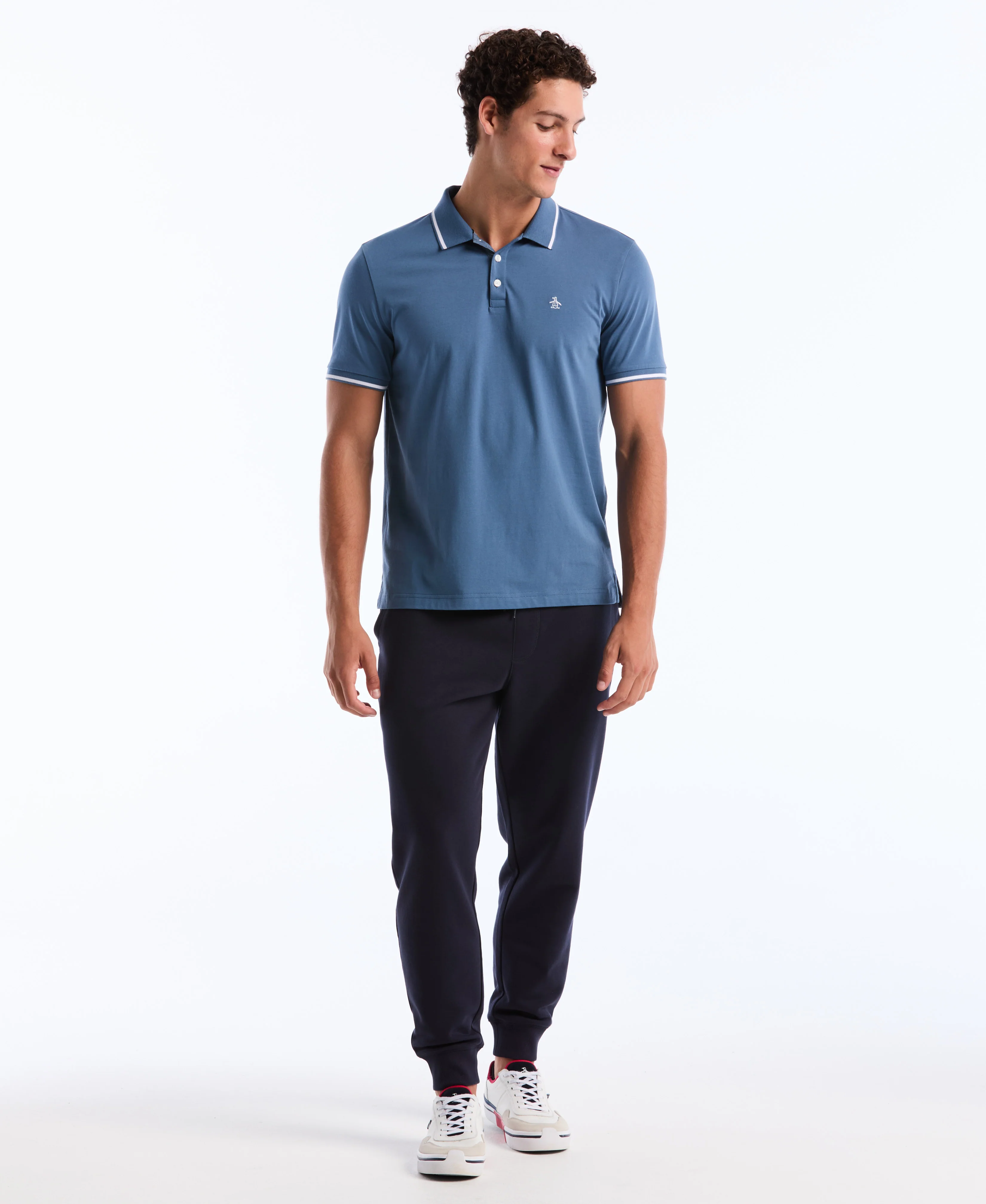 Tipped Jersey Polo - Image 40