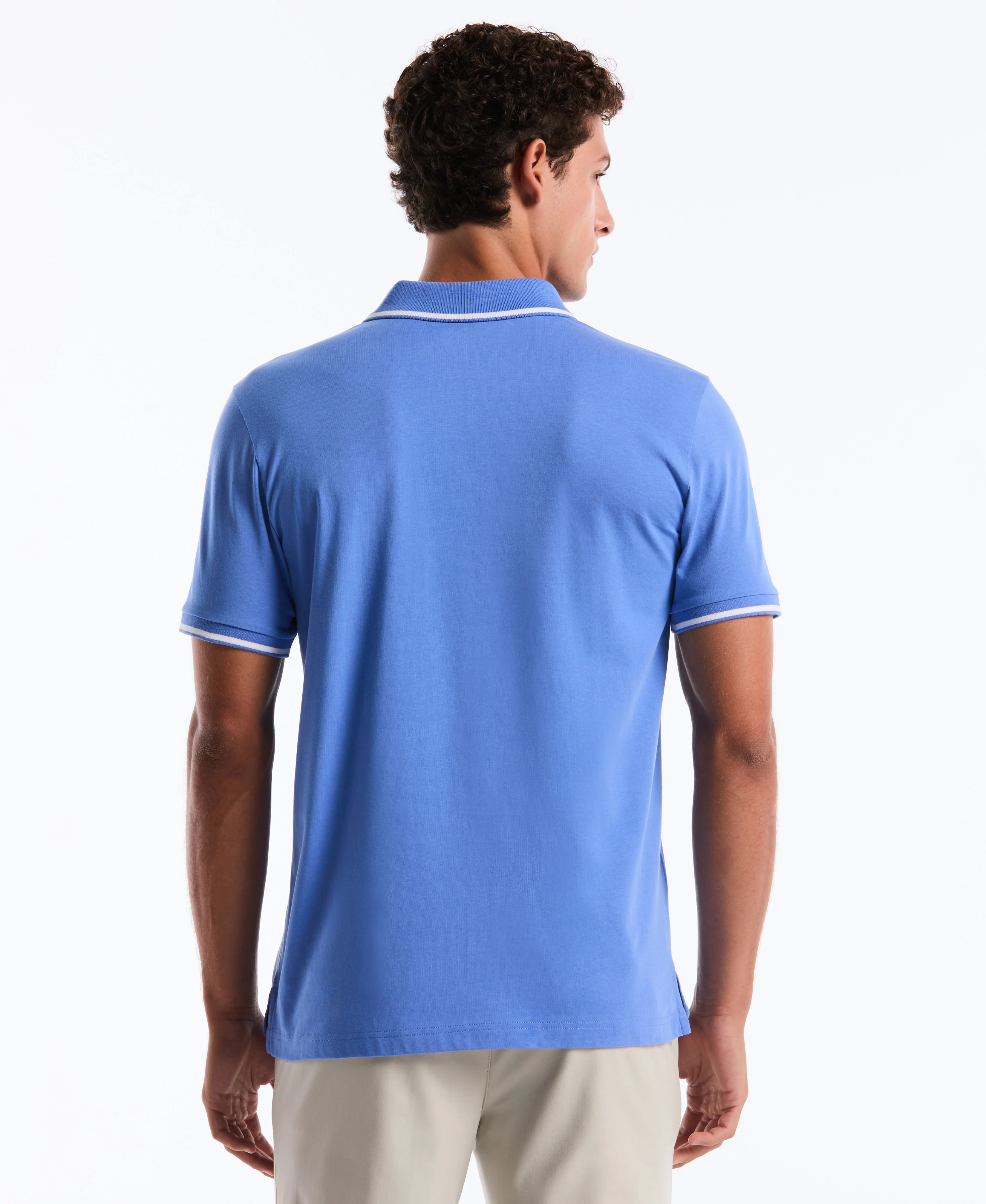 Tipped Jersey Polo - Image 47
