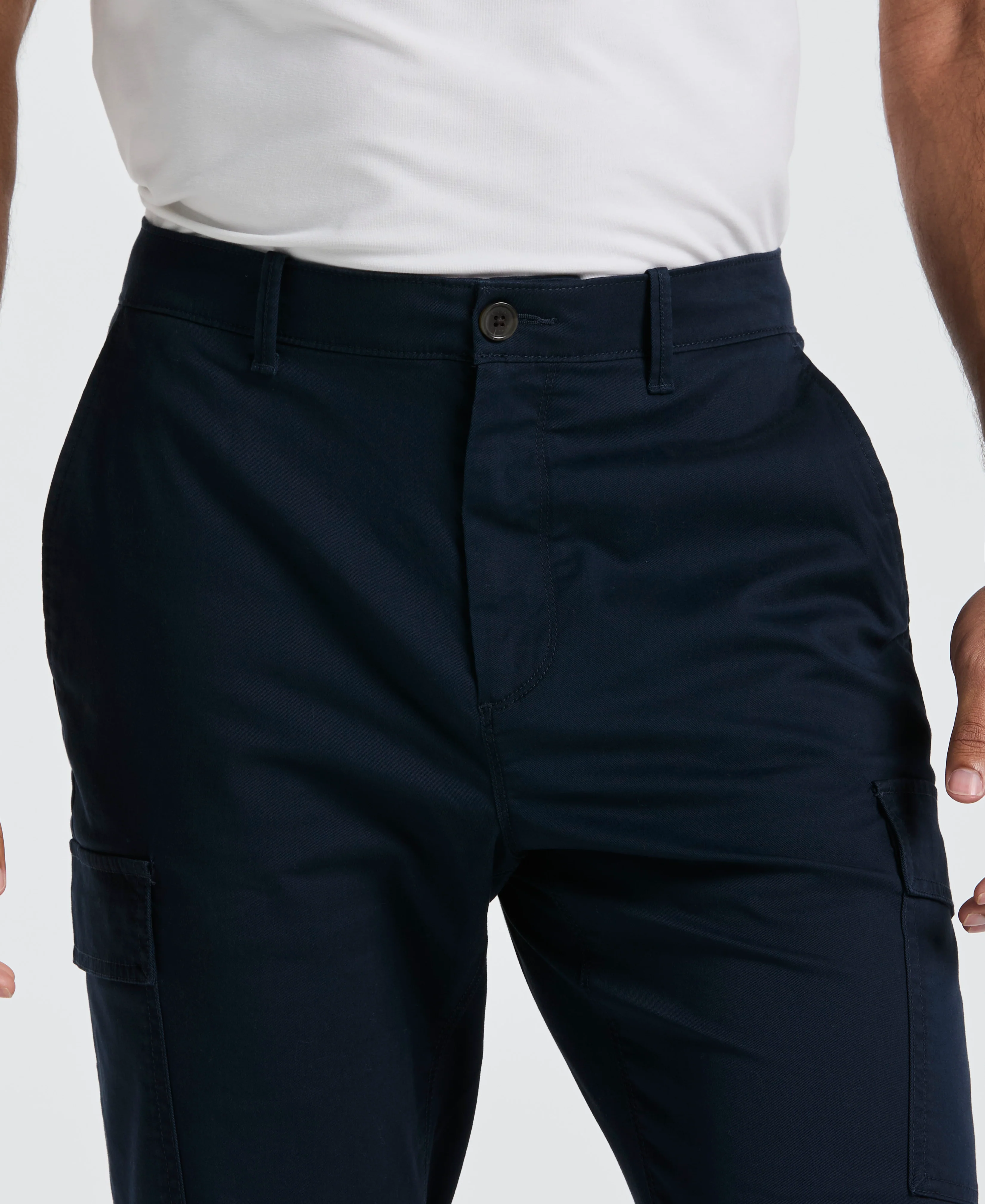 Twill Cargo Trousers - Image 3