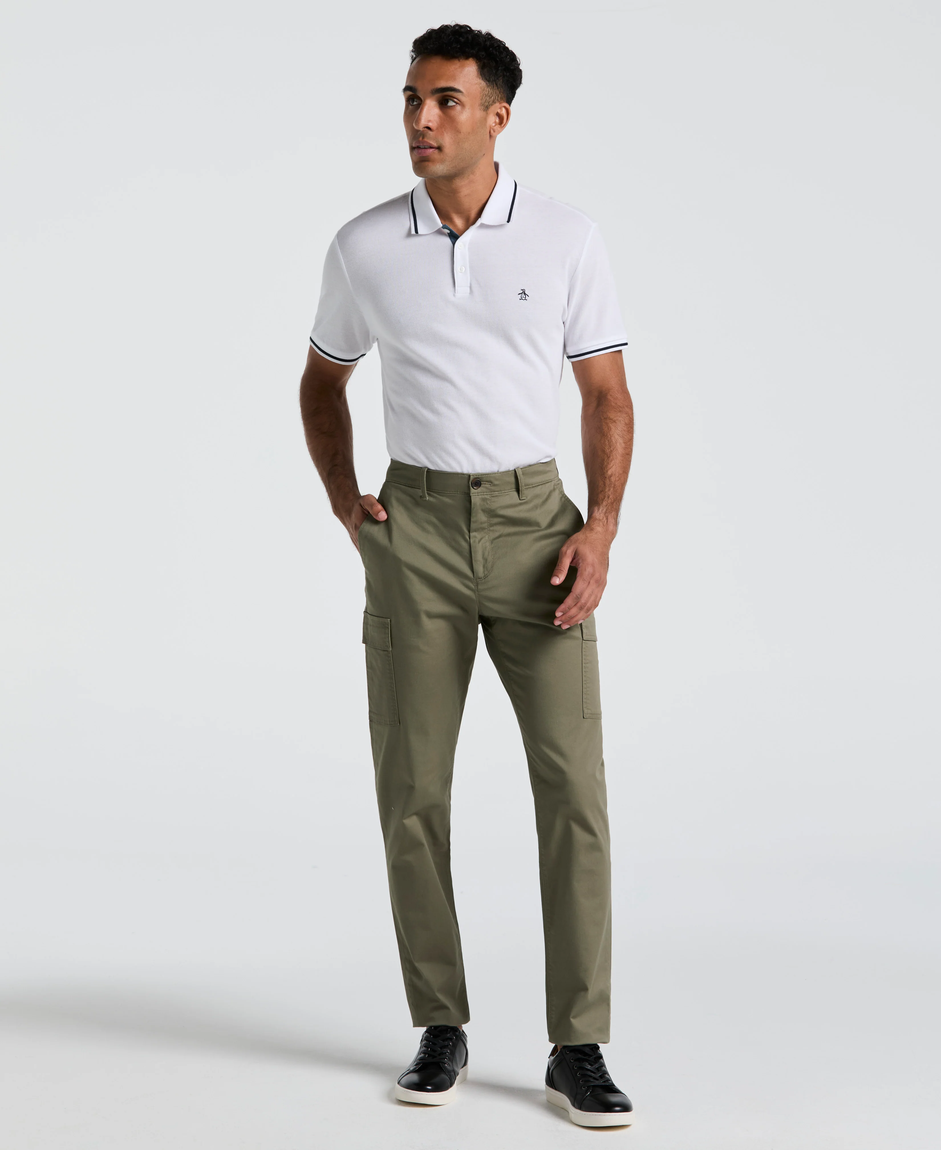 Twill Cargo Trousers - Image 5