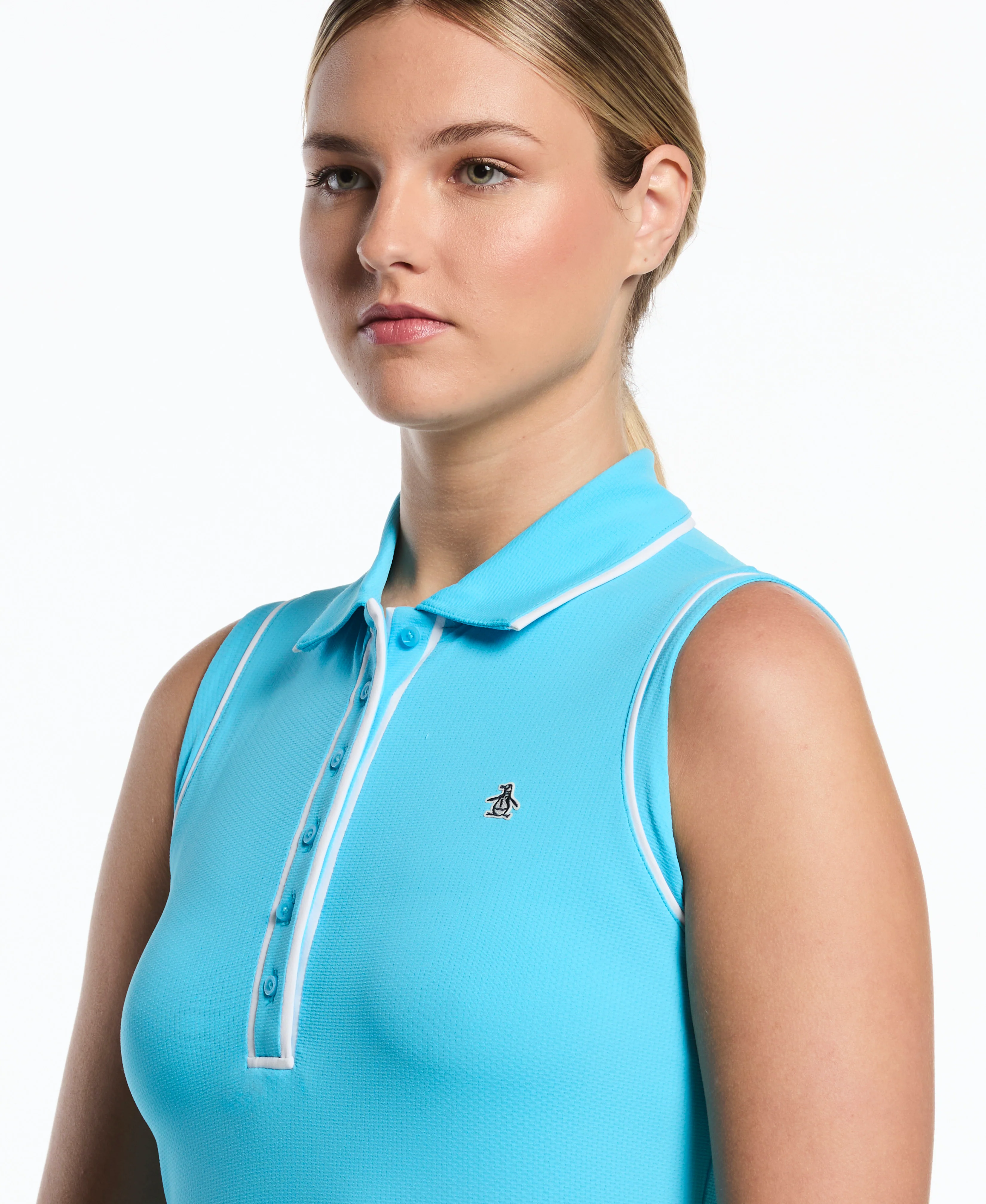 Women's Veronica Sleeveless Golf Polo - Image 7