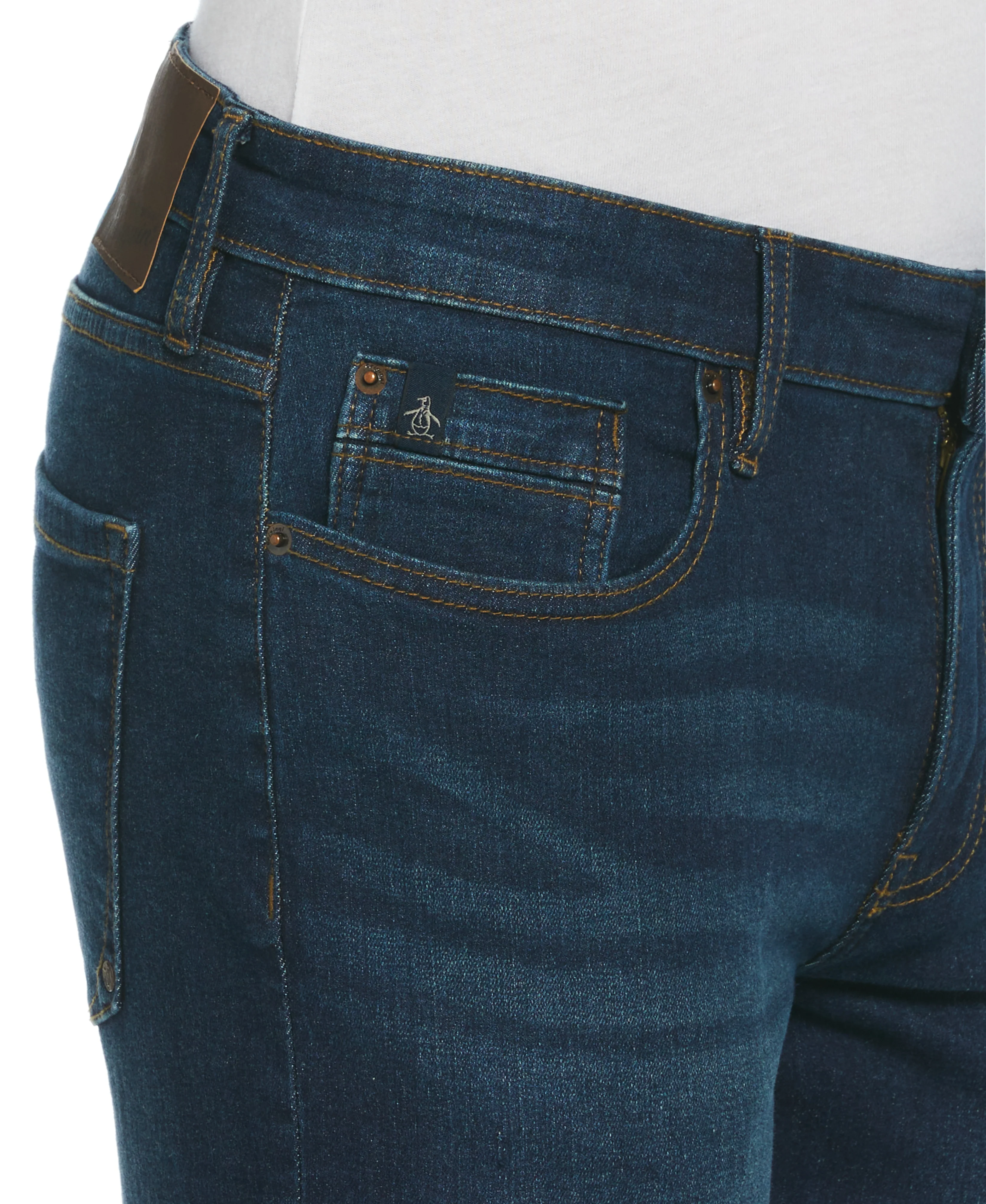 Vintage Wash Denim Jean - Image 3