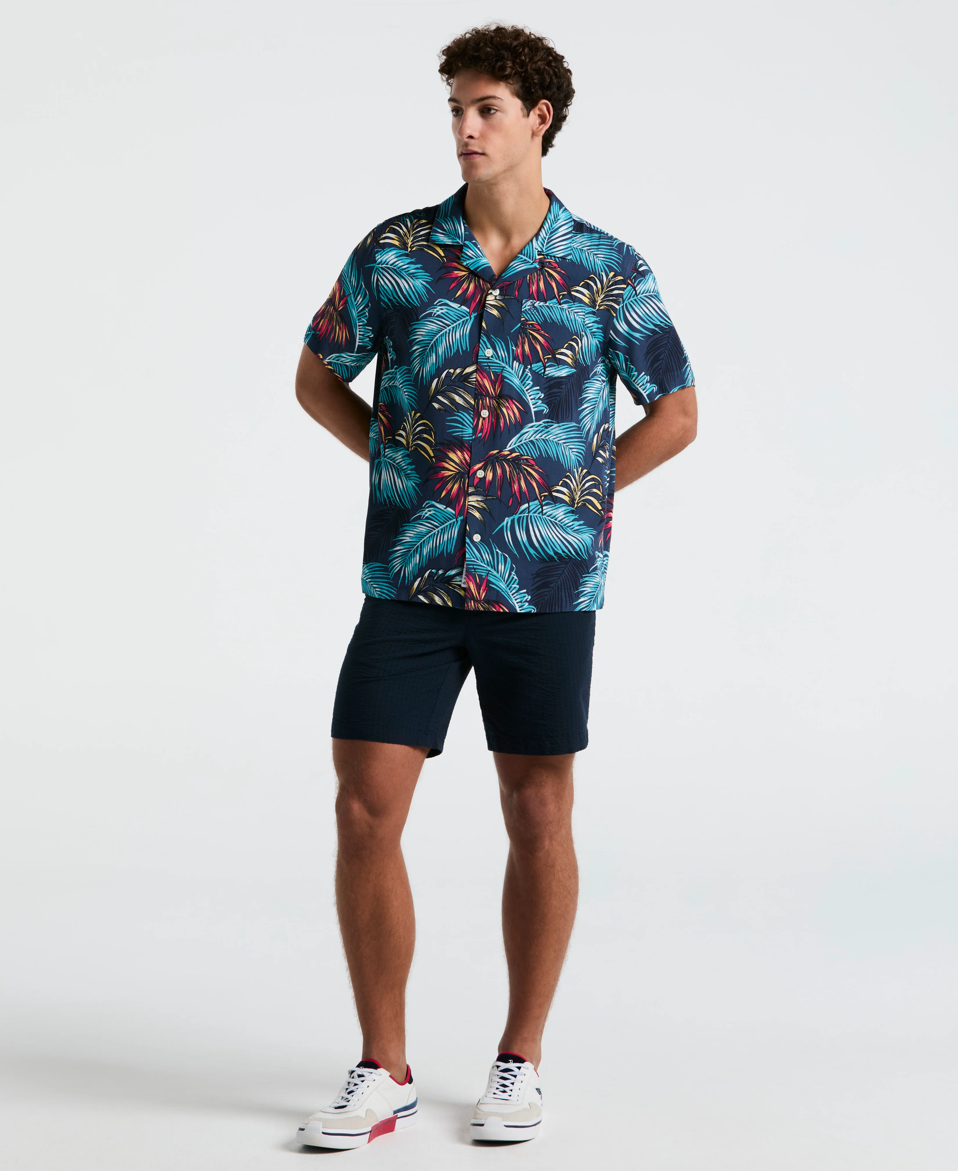 All-Over Palm Leaf Camp Shirt - Image 4