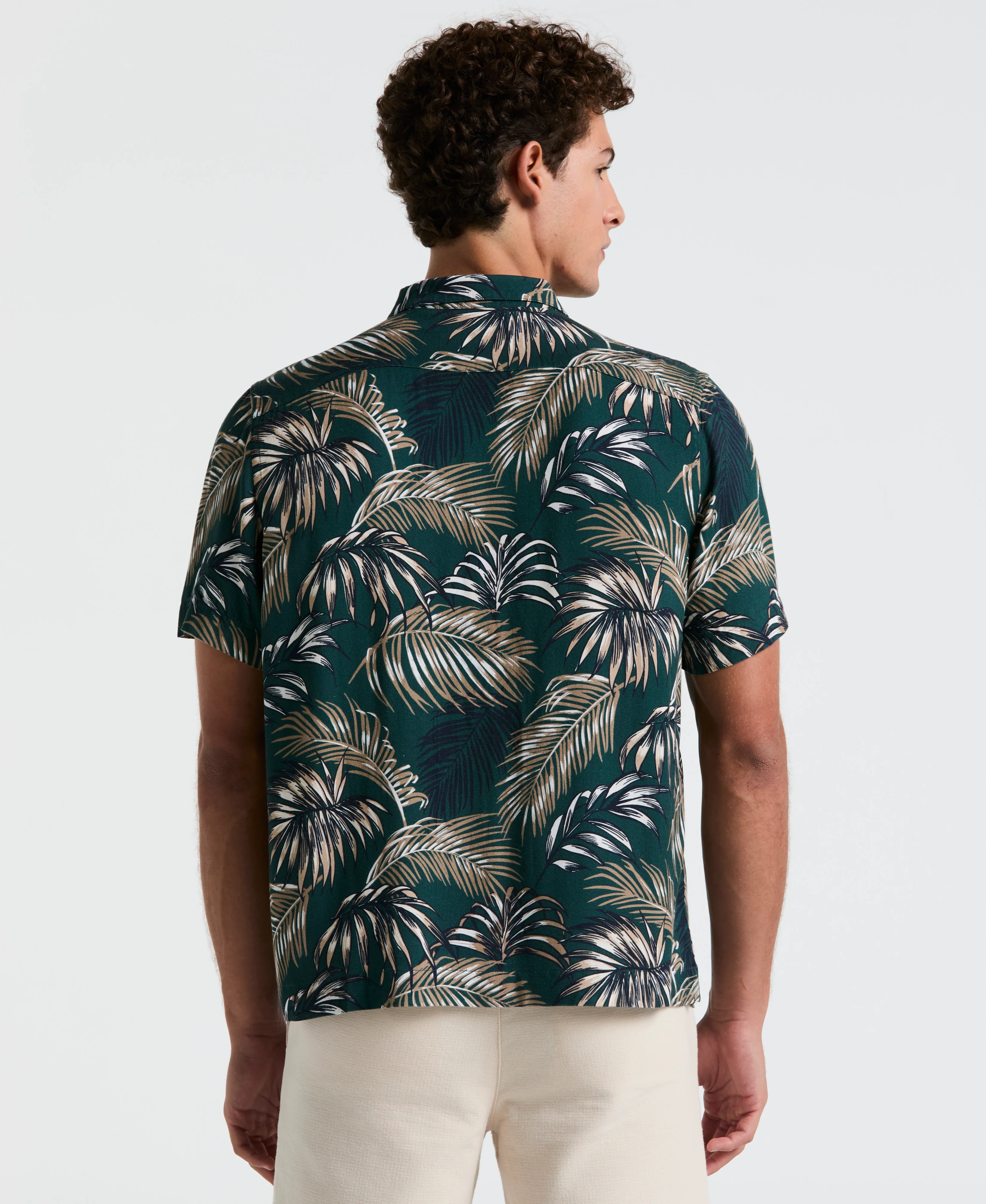 All-Over Palm Leaf Camp Shirt - Image 6