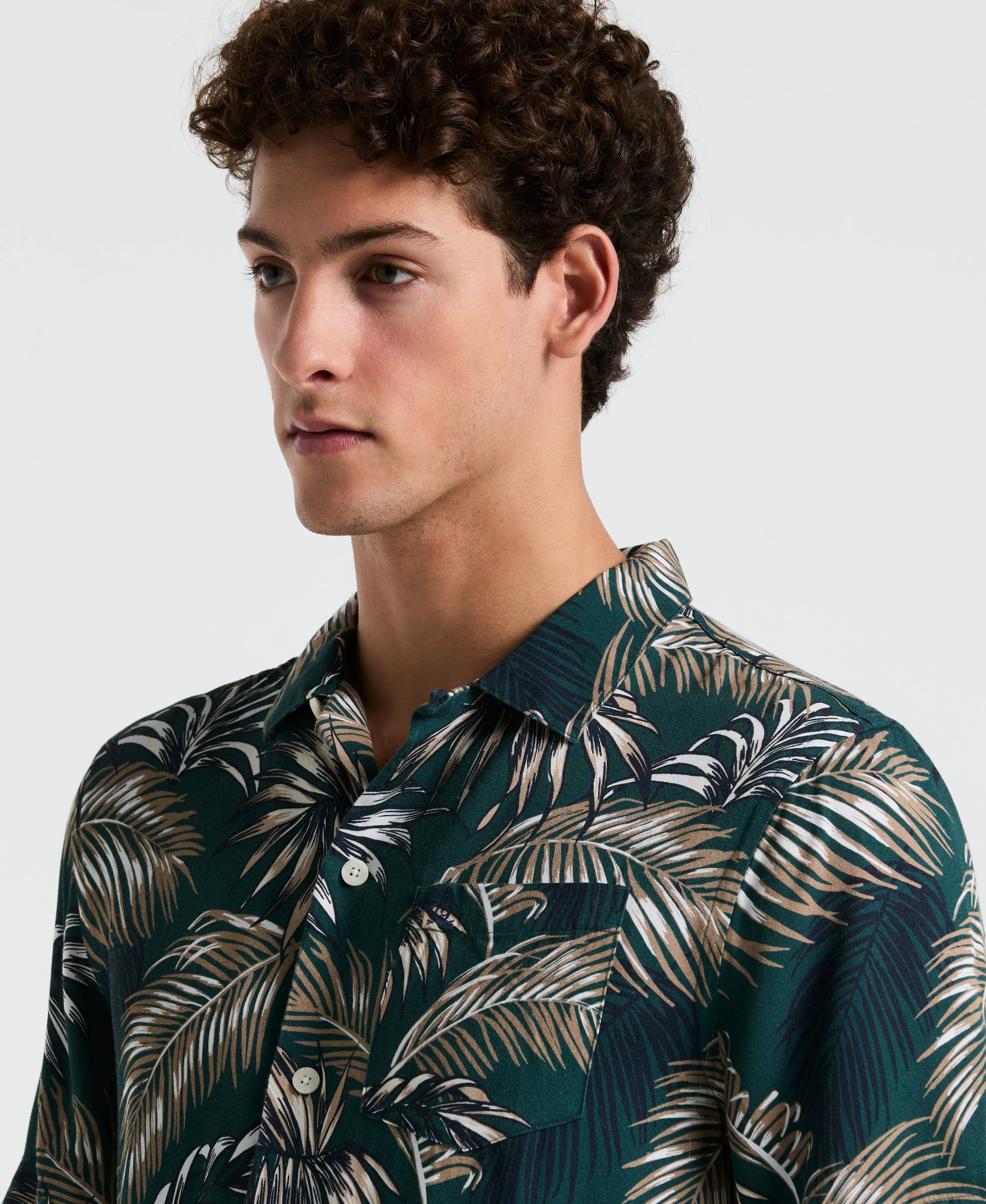 All-Over Palm Leaf Camp Shirt - Image 7