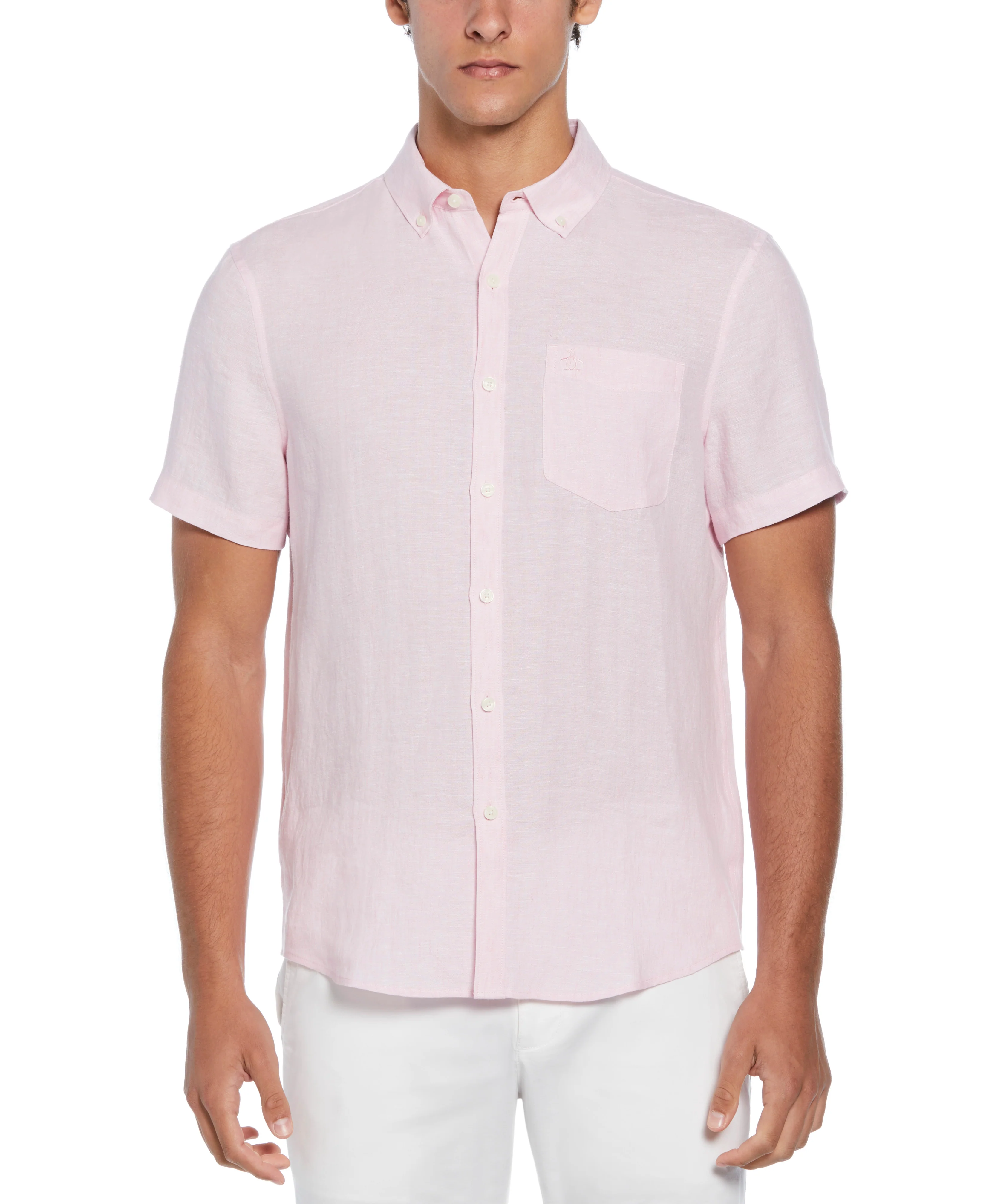 Washed Linen Pocket Shirt - Image 12