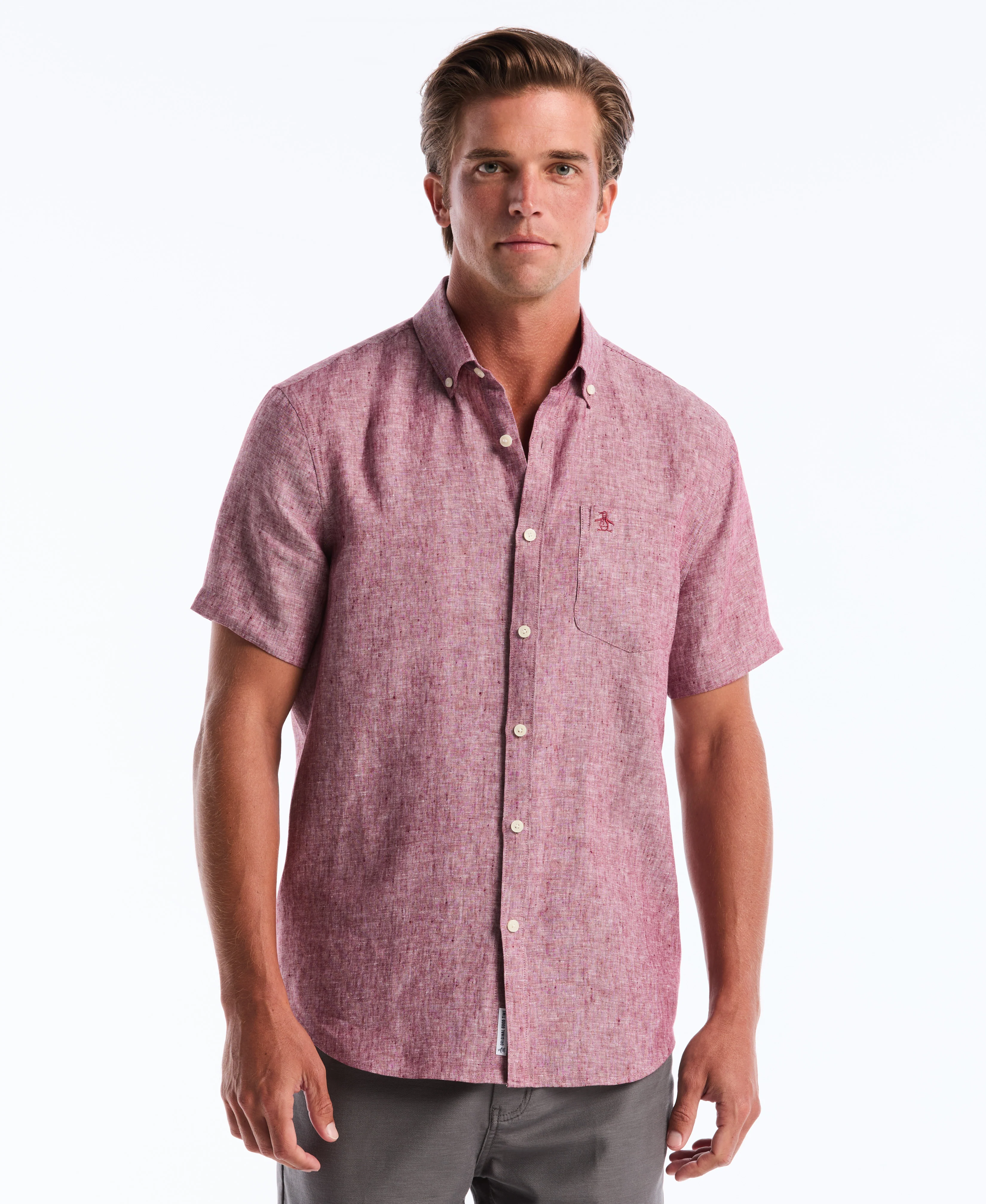 Washed Linen Pocket Shirt - Image 15