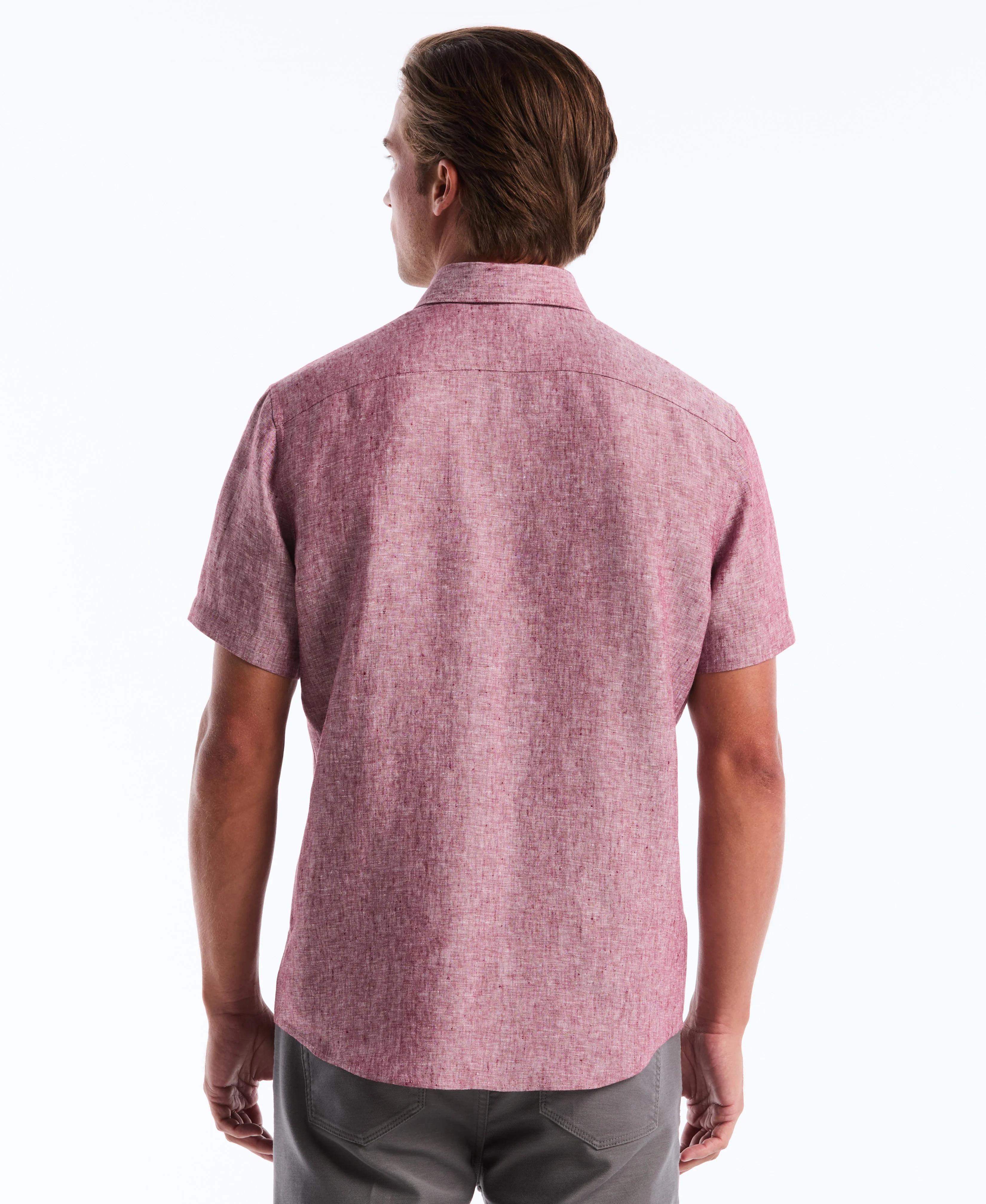Washed Linen Pocket Shirt - Image 16