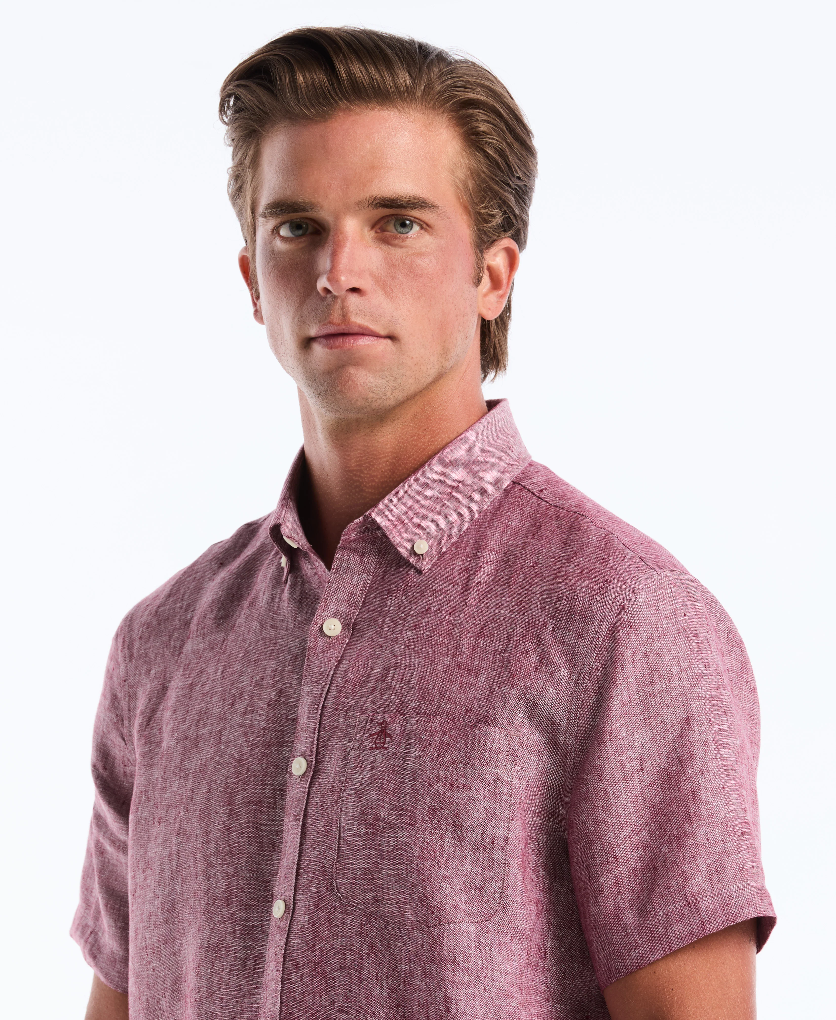 Washed Linen Pocket Shirt - Image 17