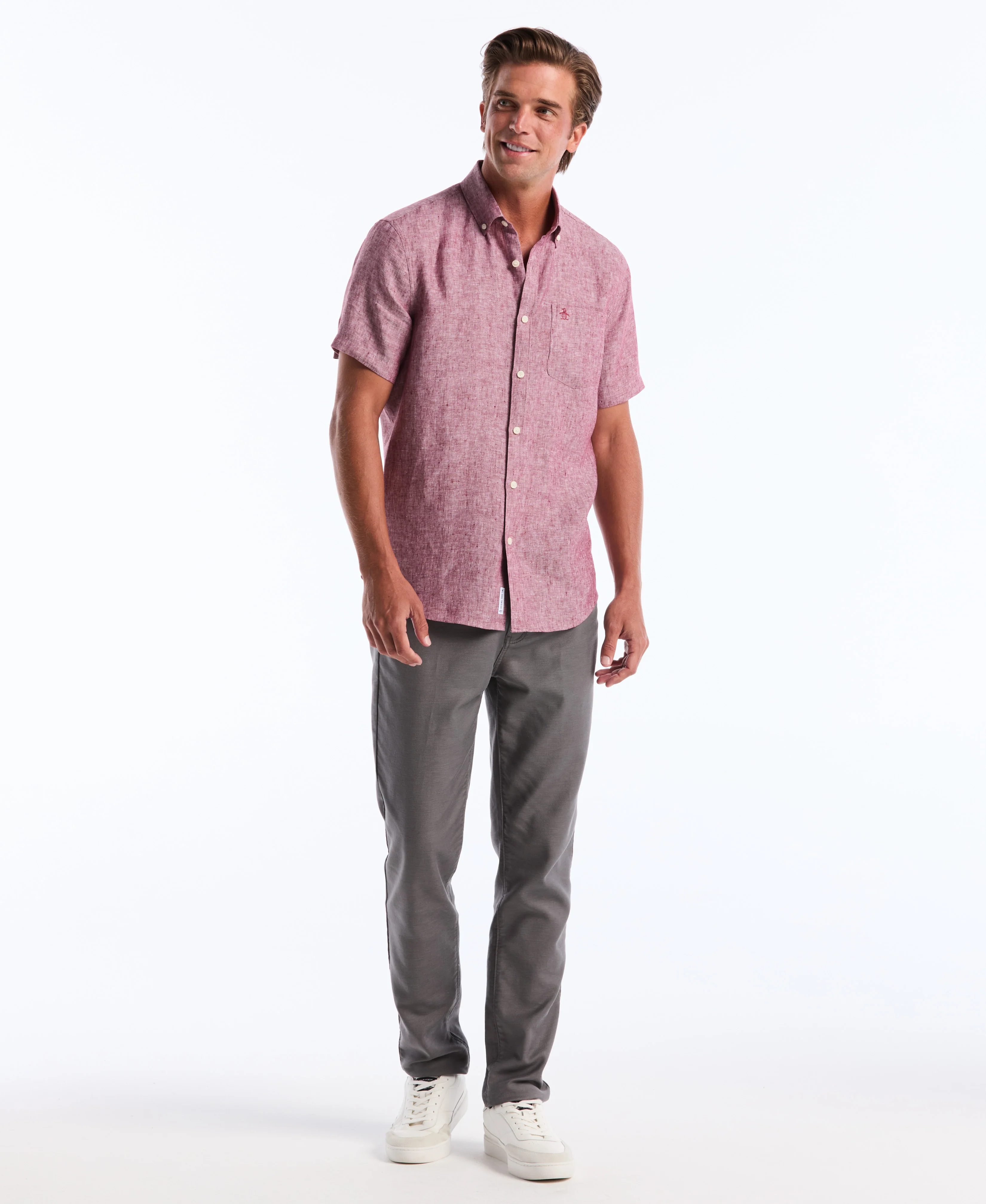 Washed Linen Pocket Shirt - Image 18