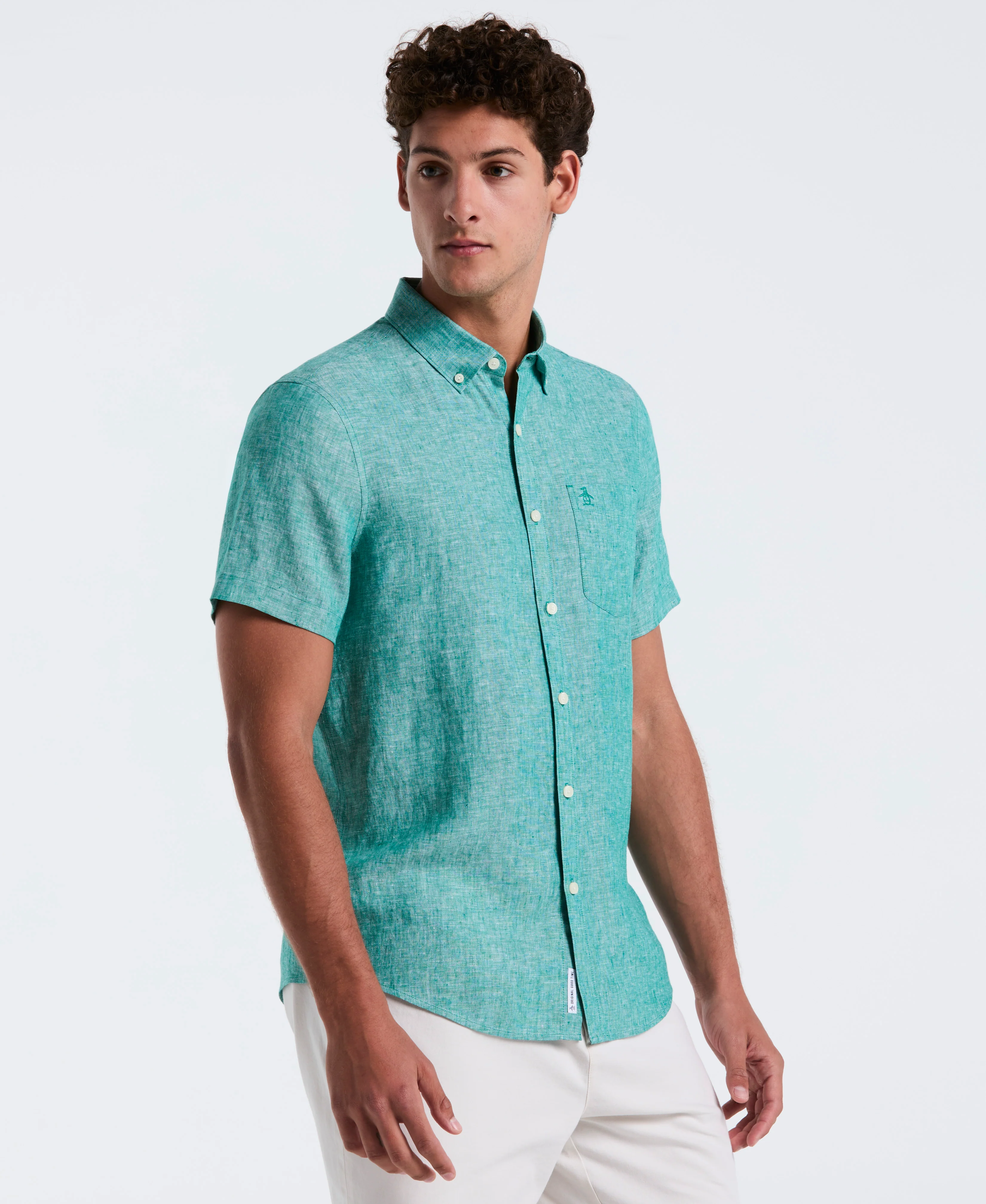 Washed Linen Pocket Shirt - Image 23
