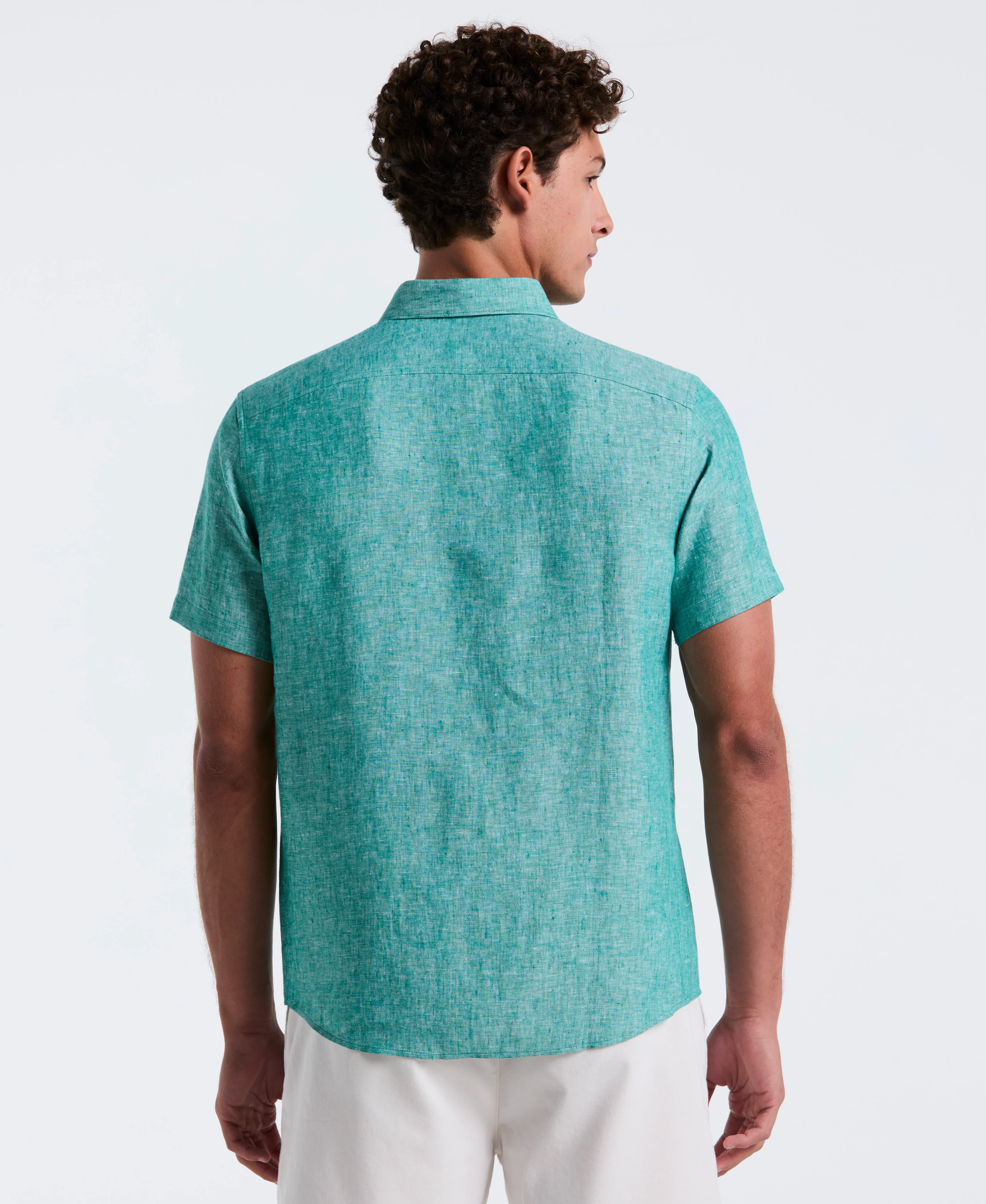 Washed Linen Pocket Shirt - Image 24