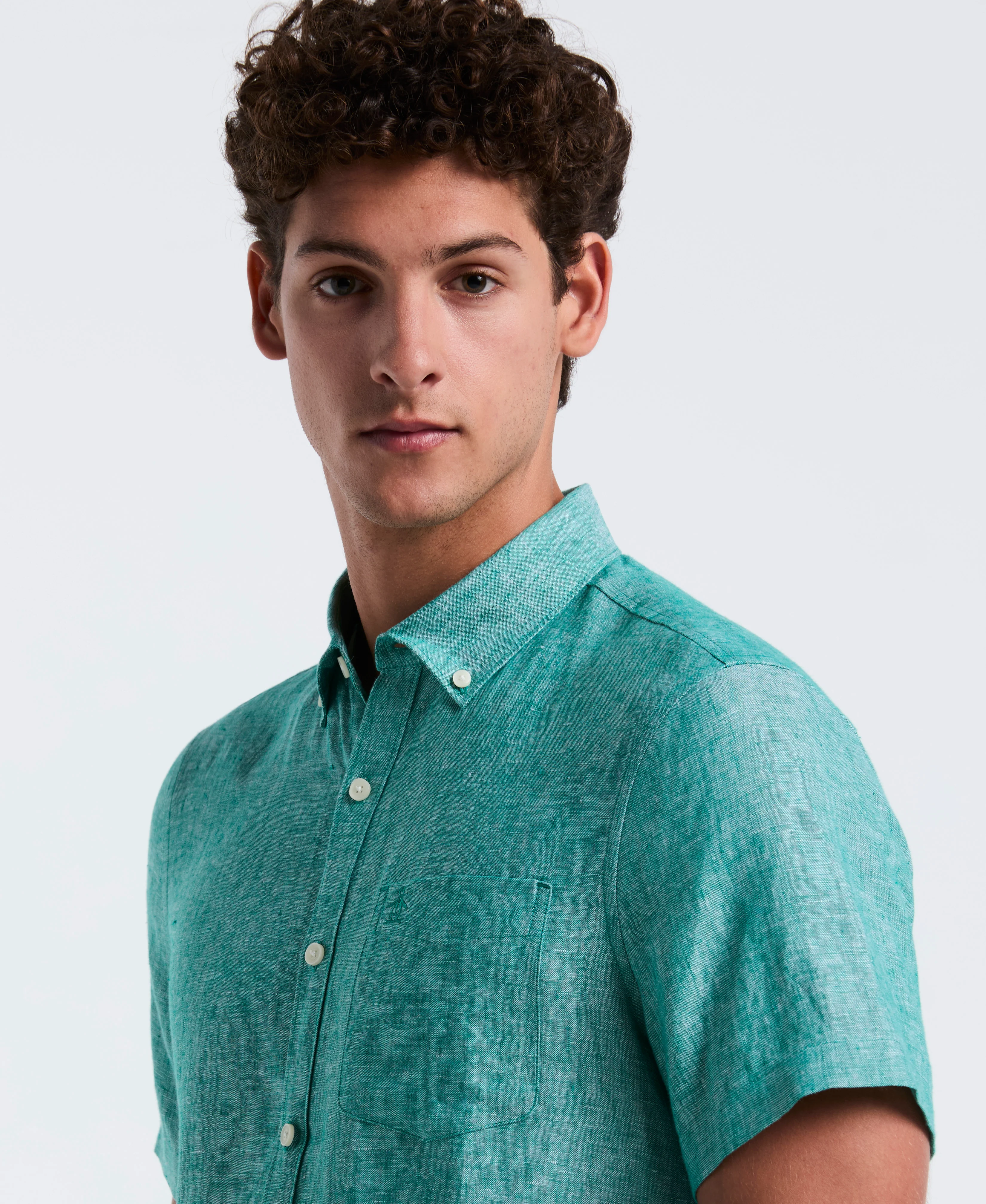 Washed Linen Pocket Shirt - Image 25