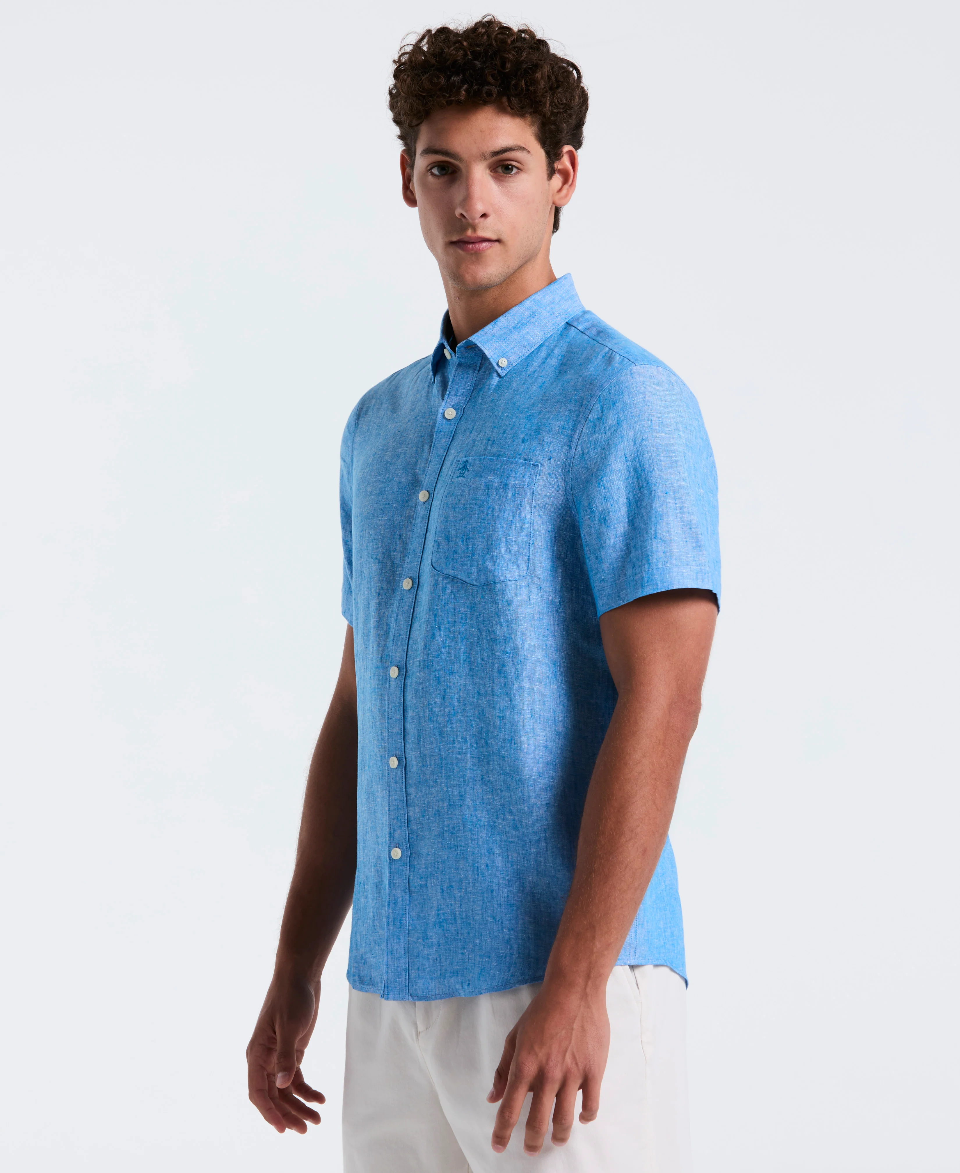 Washed Linen Pocket Shirt - Image 27