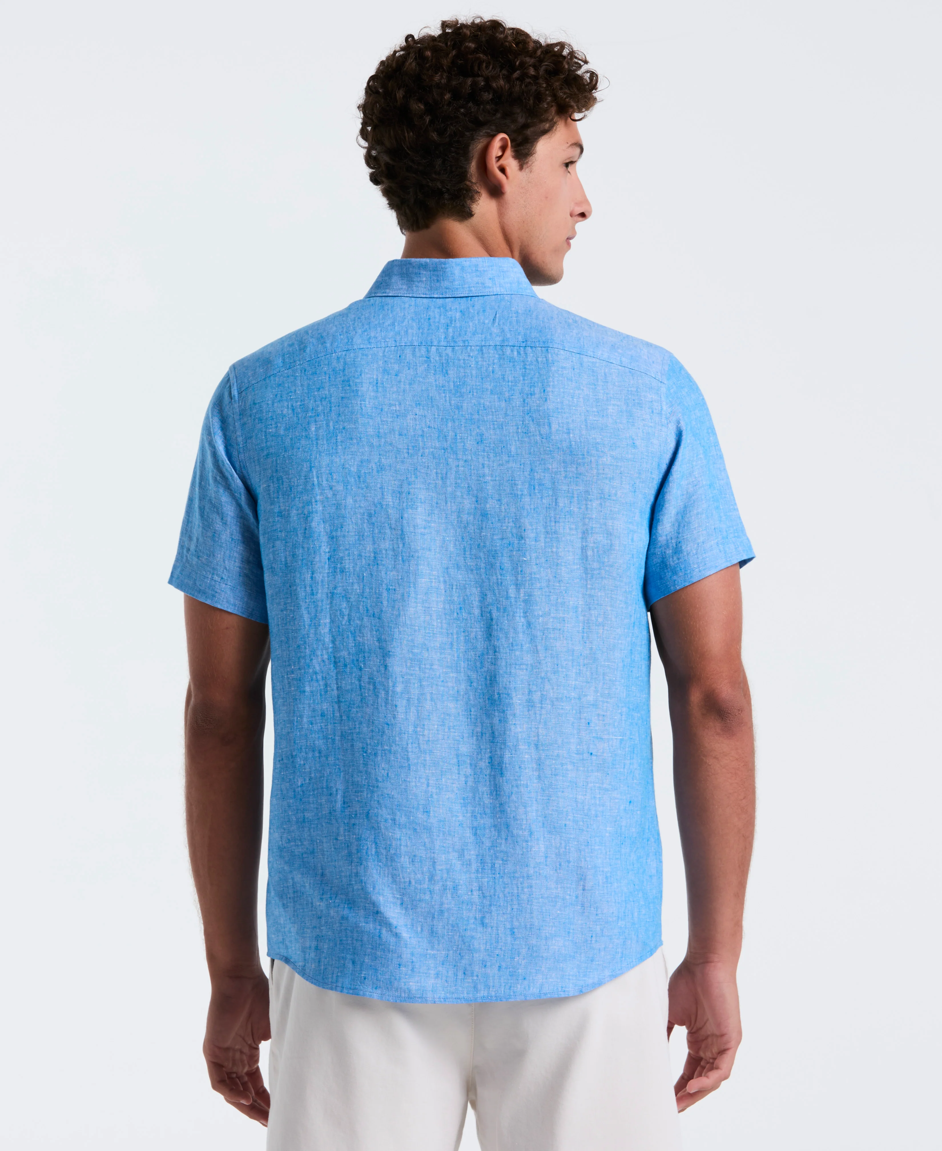 Washed Linen Pocket Shirt - Image 28