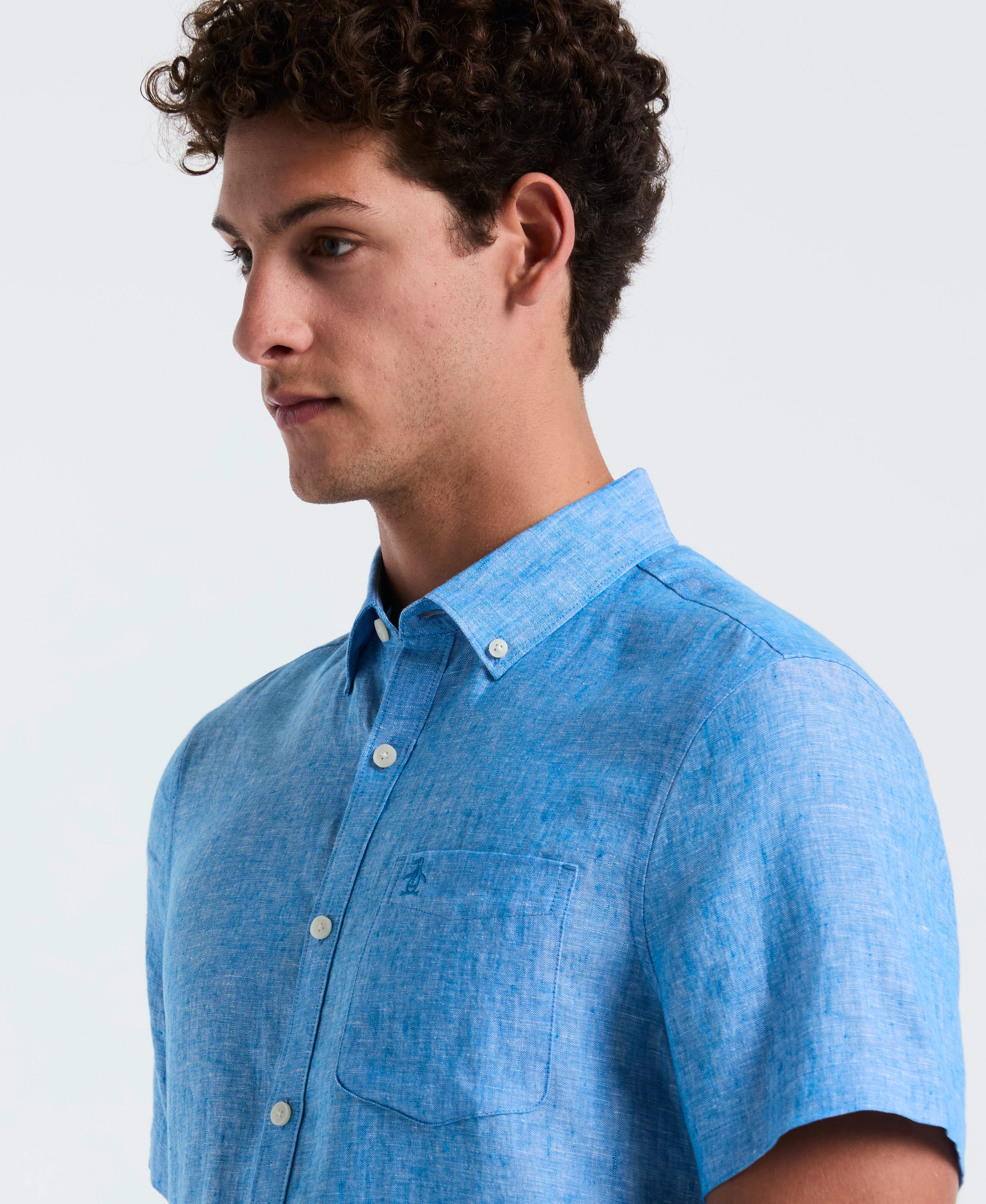 Washed Linen Pocket Shirt - Image 29