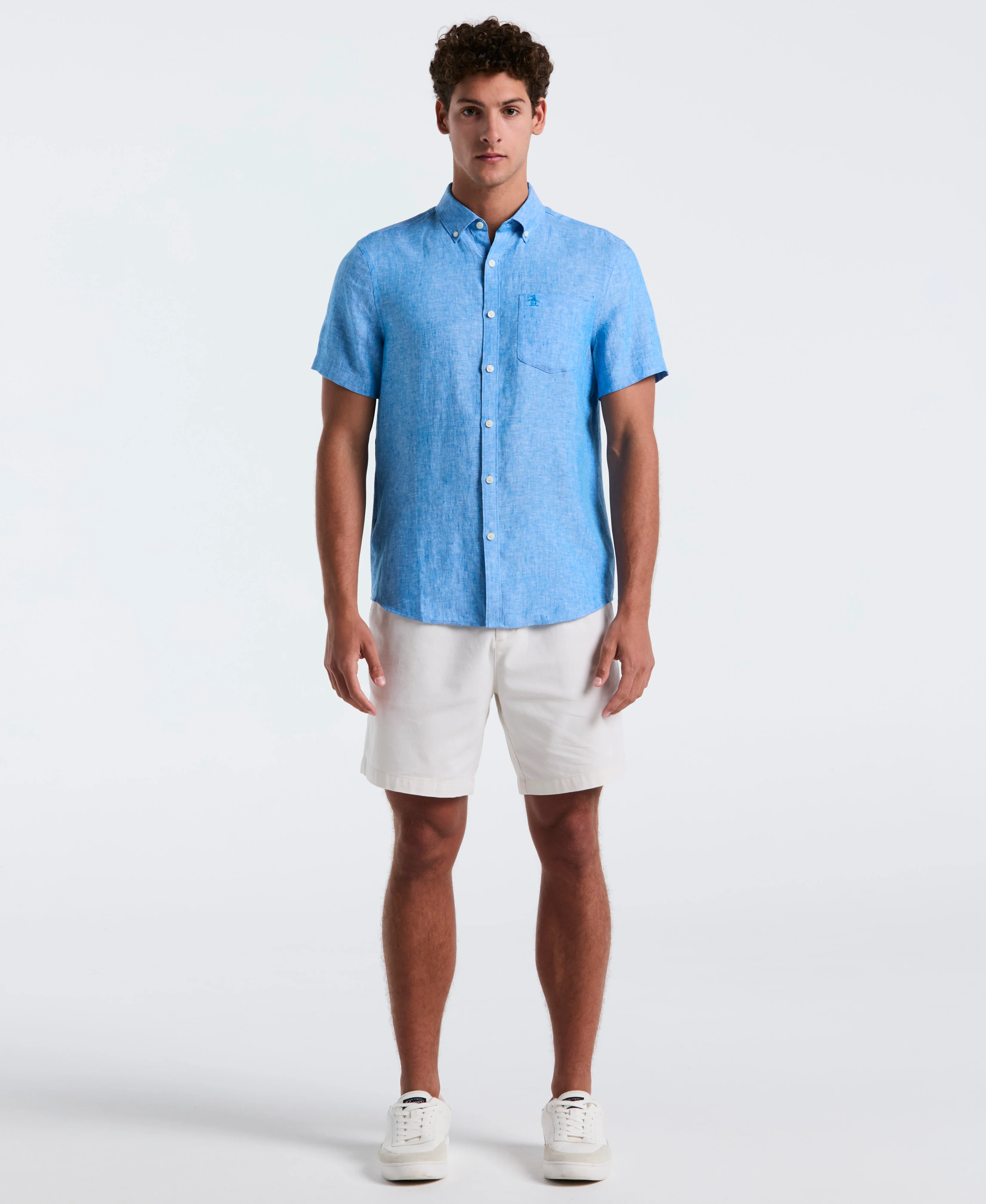 Washed Linen Pocket Shirt - Image 30
