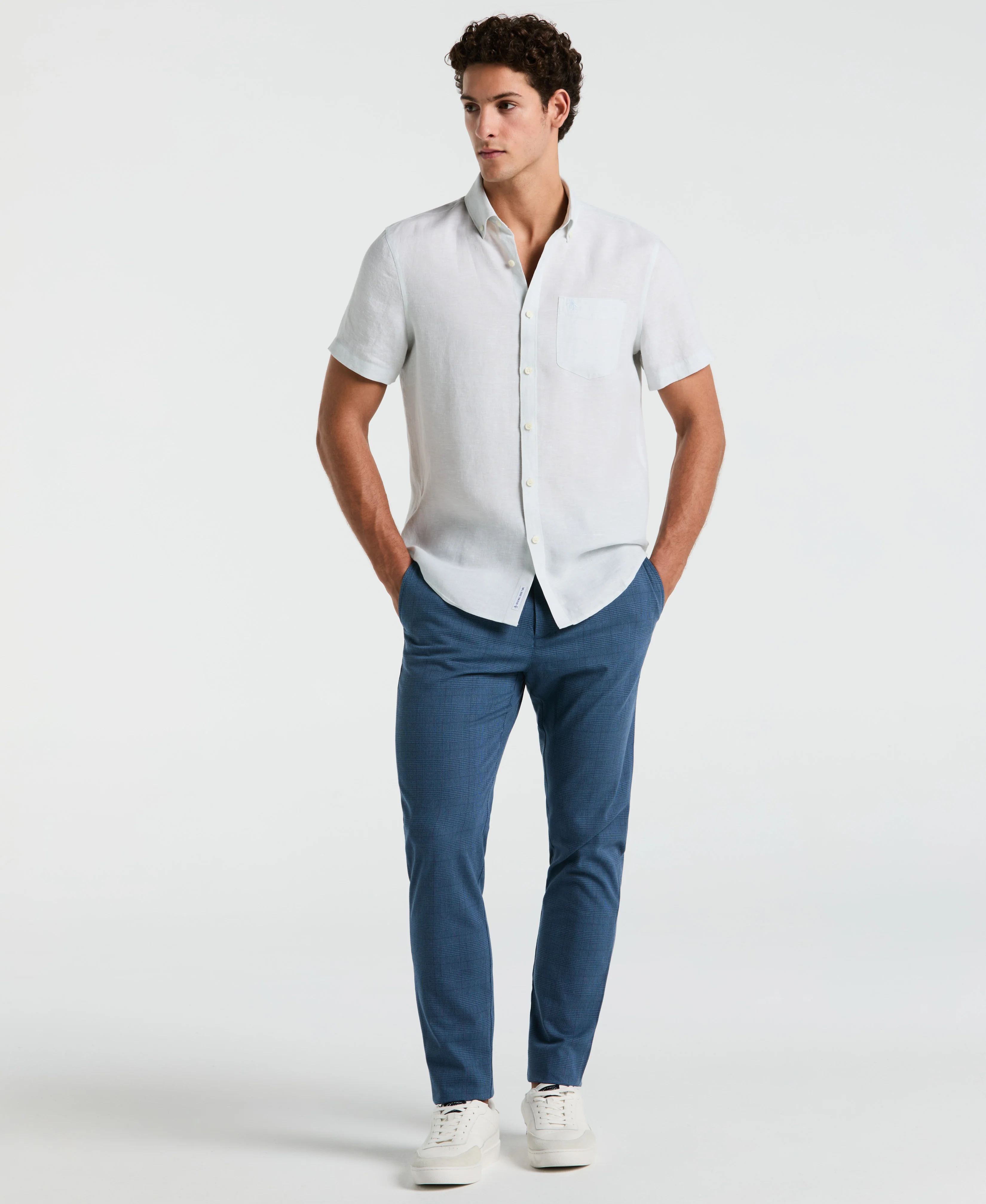 Washed Linen Pocket Shirt - Image 8