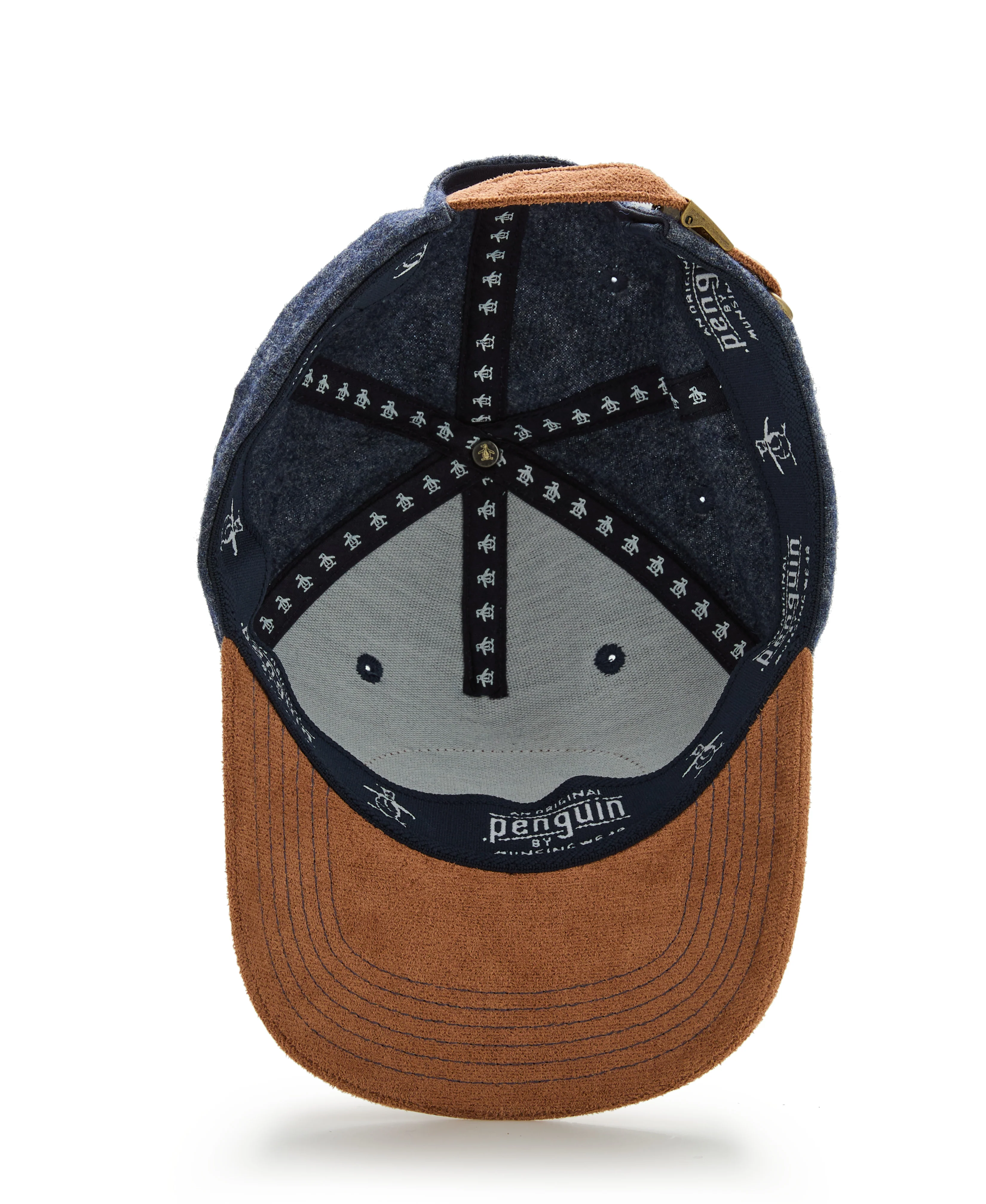 Wool Faux Suede Golf Hat - Image 3