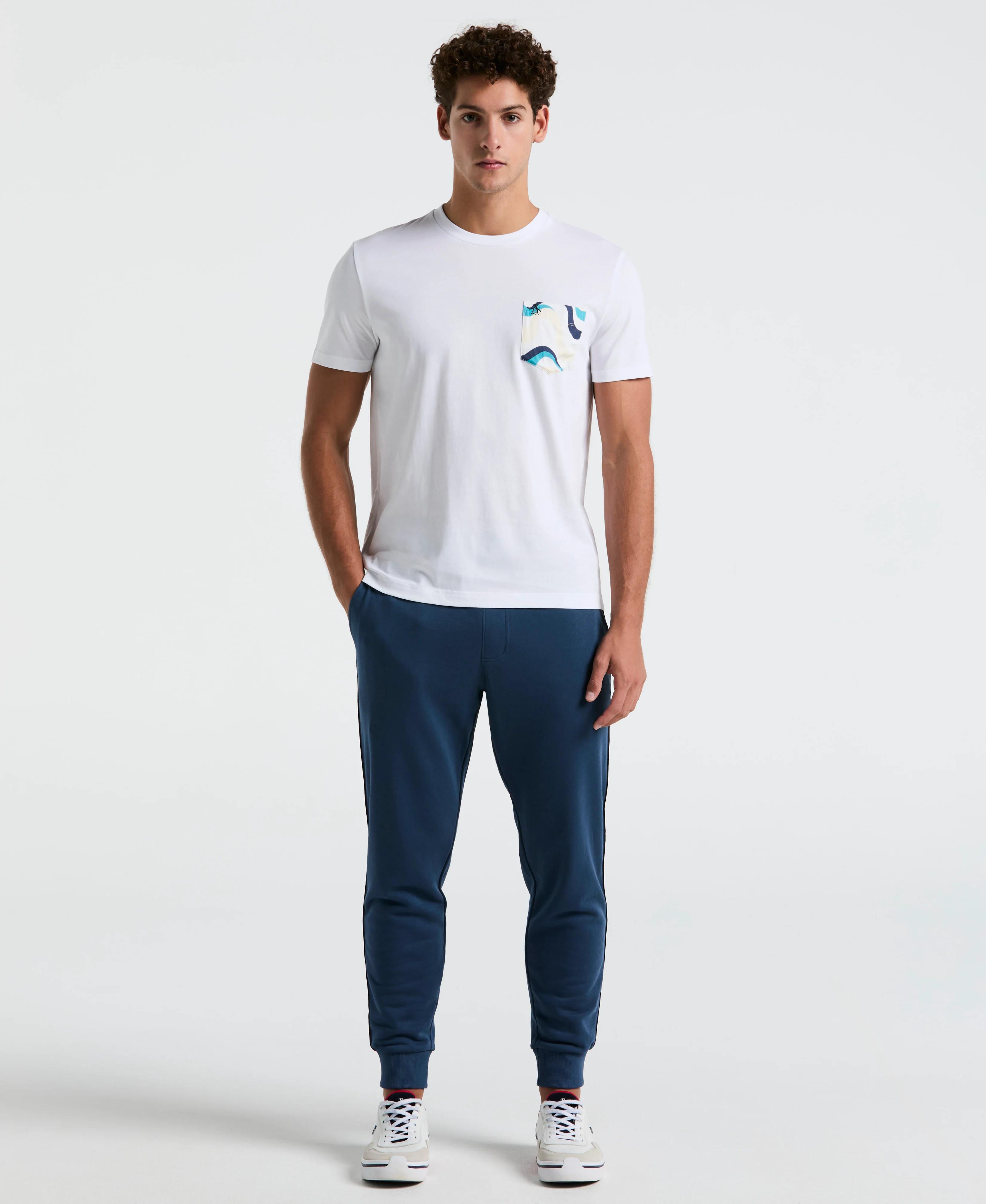 Multiwave Woven Pocket Tee - Image 4
