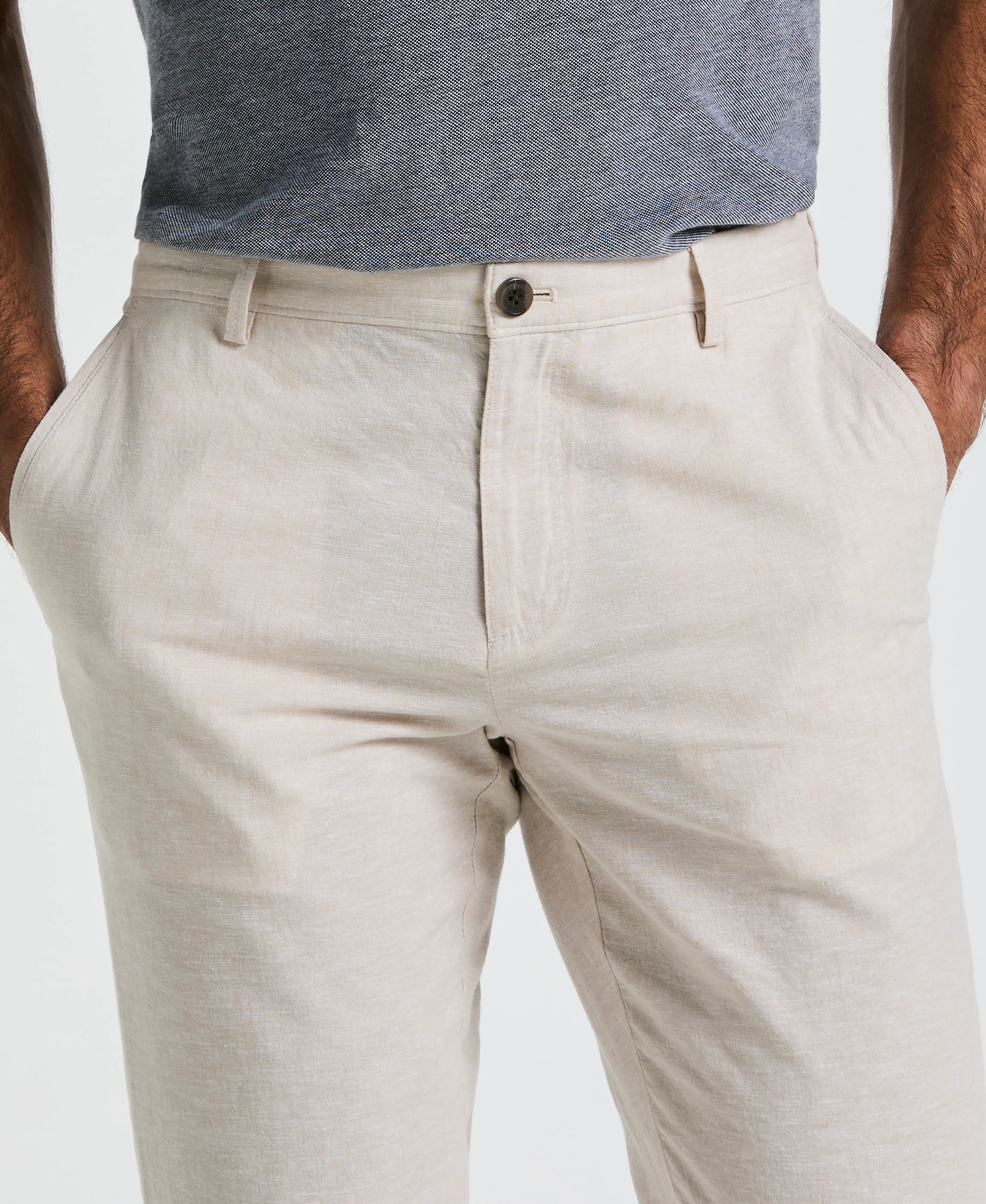 Yarn-Dye Linen Chino Pant - Image 3
